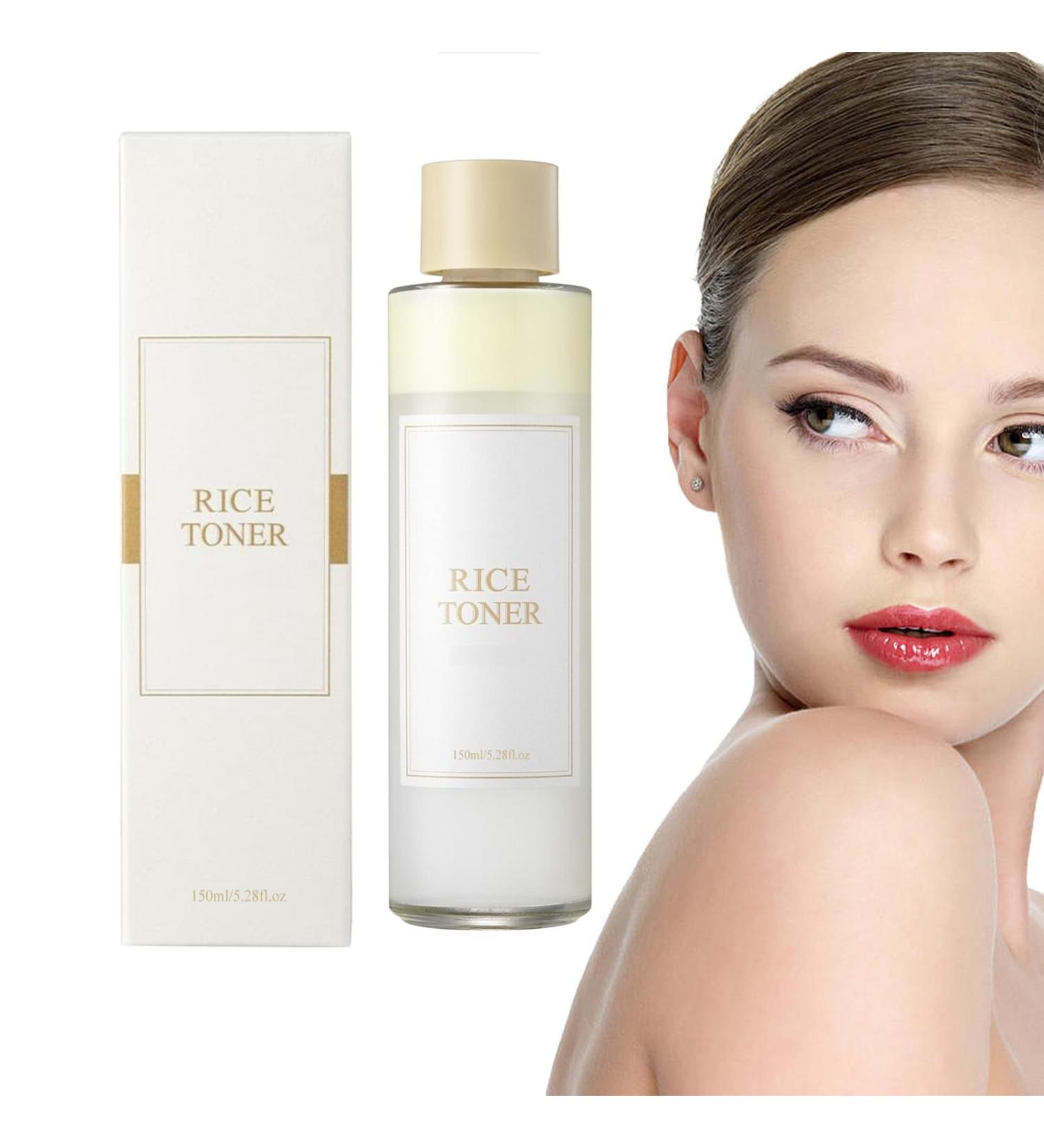Rice Toner Toner 150ml Rice Essential Toner Moisturising Toner Repairs The skin barrier and deeply moisturises - Buy Online on GoSupps.com