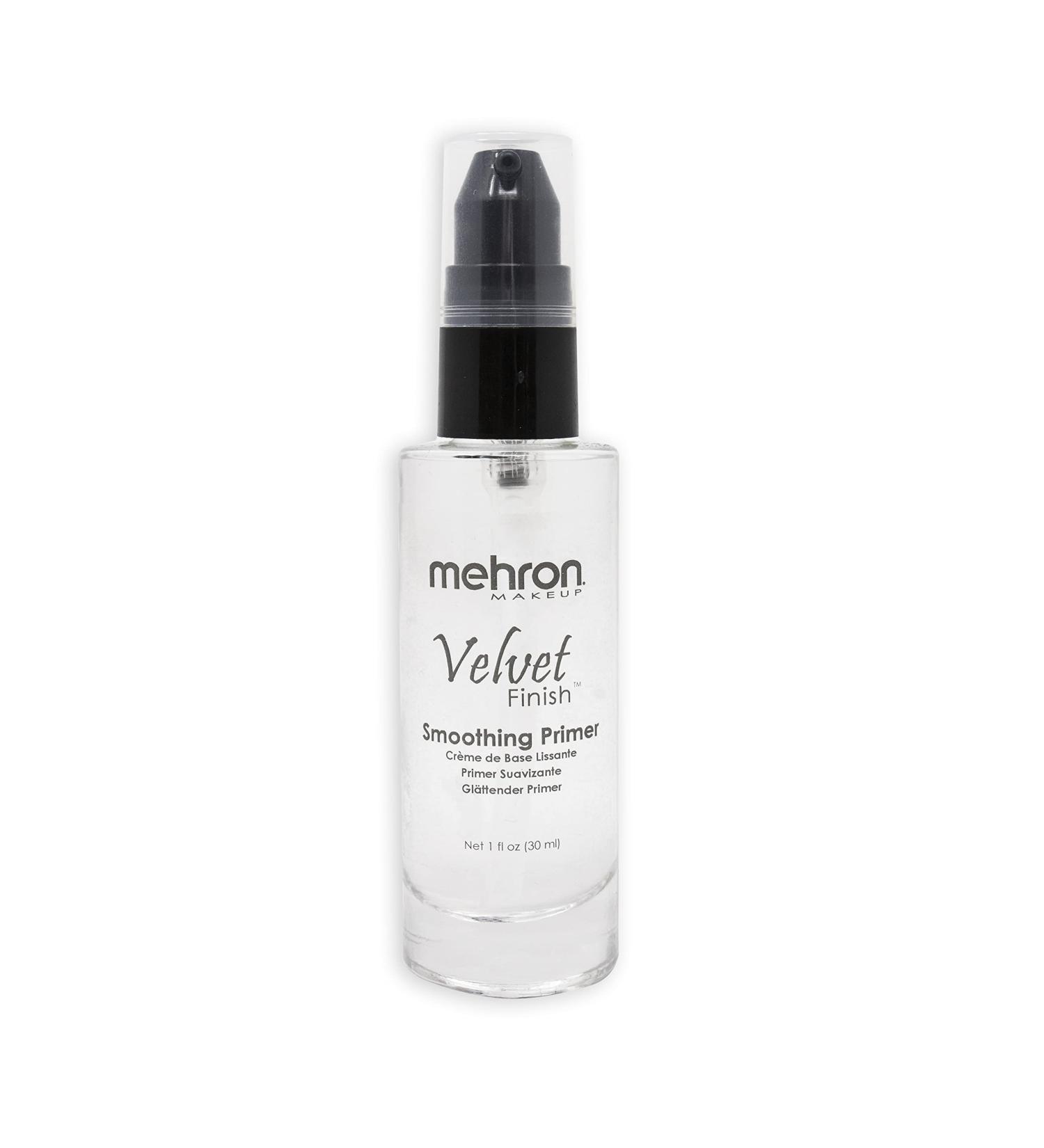Mehron Velvet Finish Pre-Foundation Skin Primer (1 oz) - Smooth & Prep for Flawless Makeup Application - Buy Online on GoSupps.com