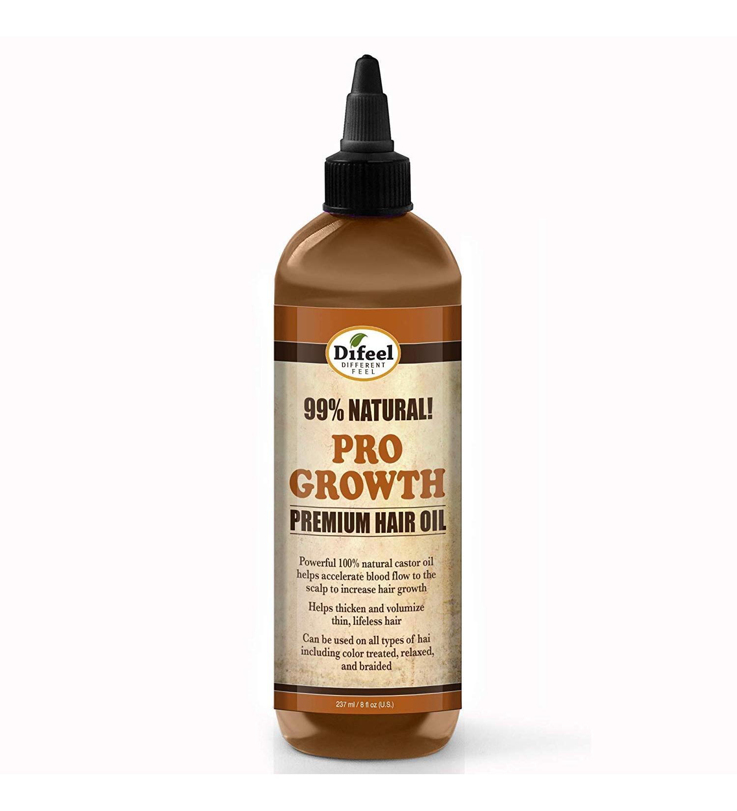 Difeel 99% Natural Premium Hair Oil - Pro Growth 237 millilitres - Buy Online on GoSupps.com