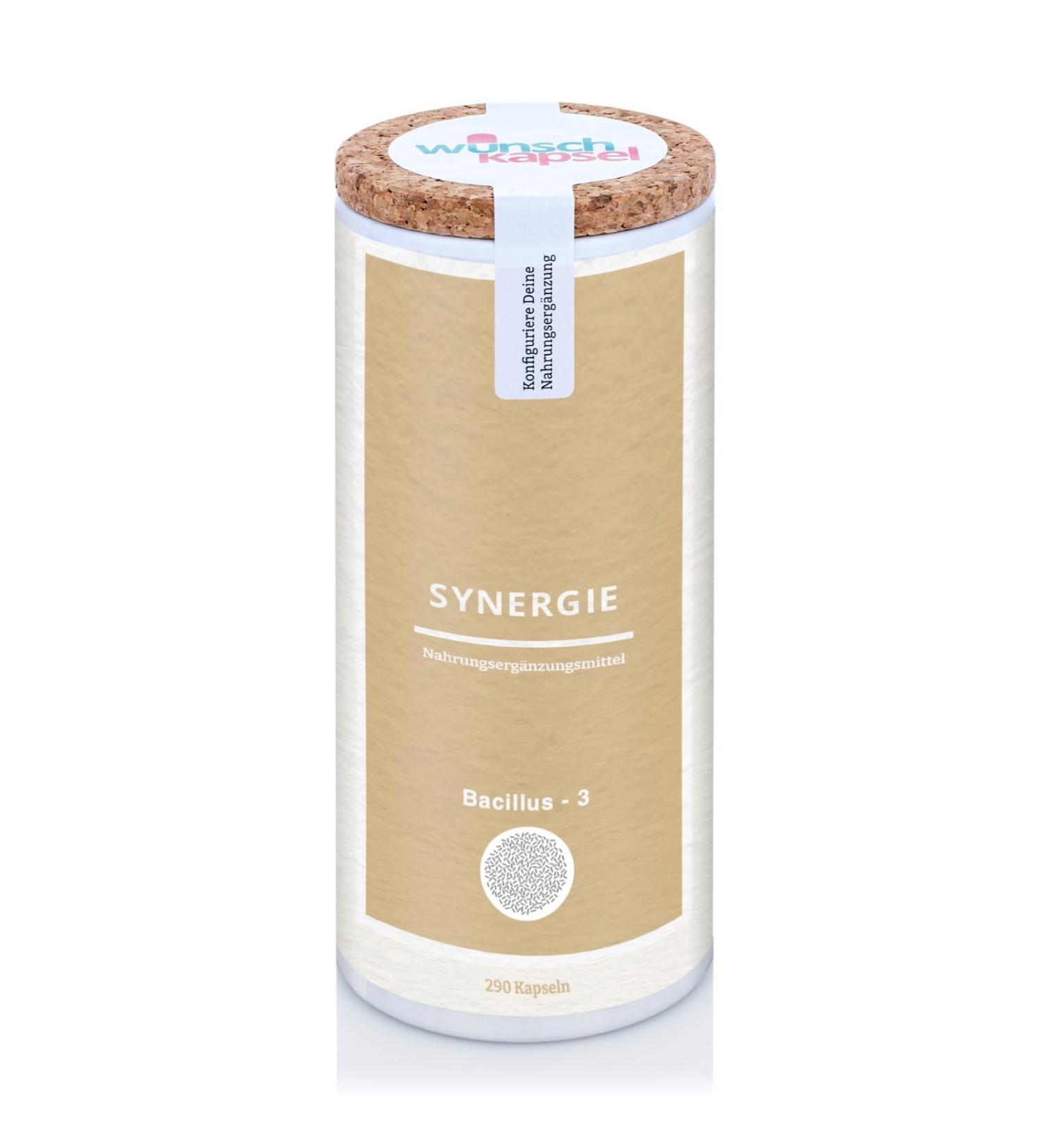 Wish capsule SYNERGY Triple Bacillus Mix | 290 vegan capsules