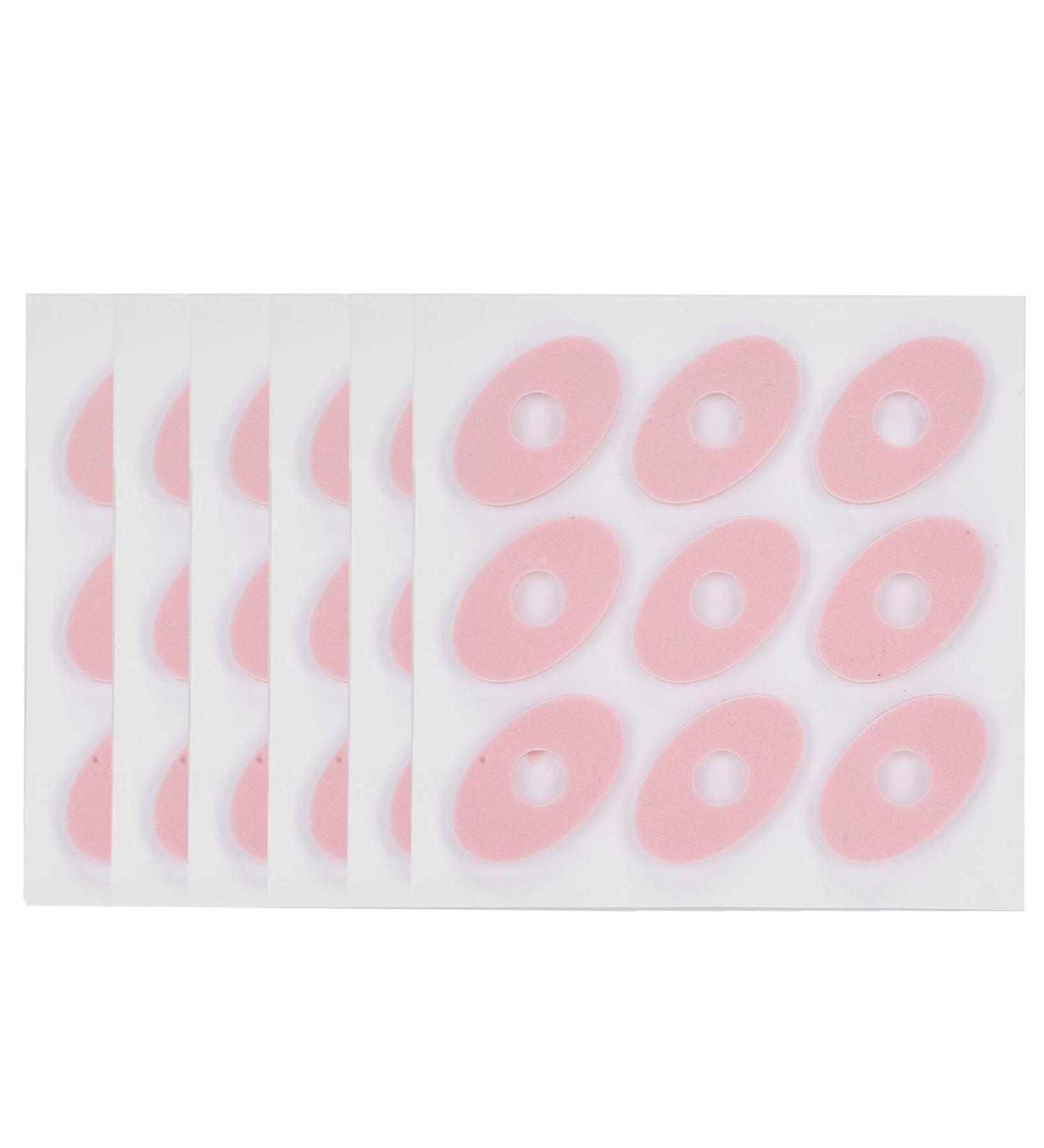 Soft Foam Callus Cushion in Oval Pink - Anti-Wear Foot Patch with Air Permeability - Buy Online on GoSupps.com