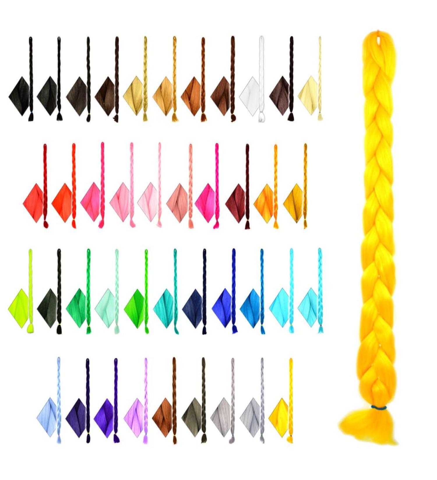 Premium 2m Long Mybraids Sun Yellow Braid Hair Extensions for Rasta Dreads Crochet Twists Box Braids & Cornrows - Ideal for Stylish Braiding Hairstyles - Buy Online on GoSupps.com