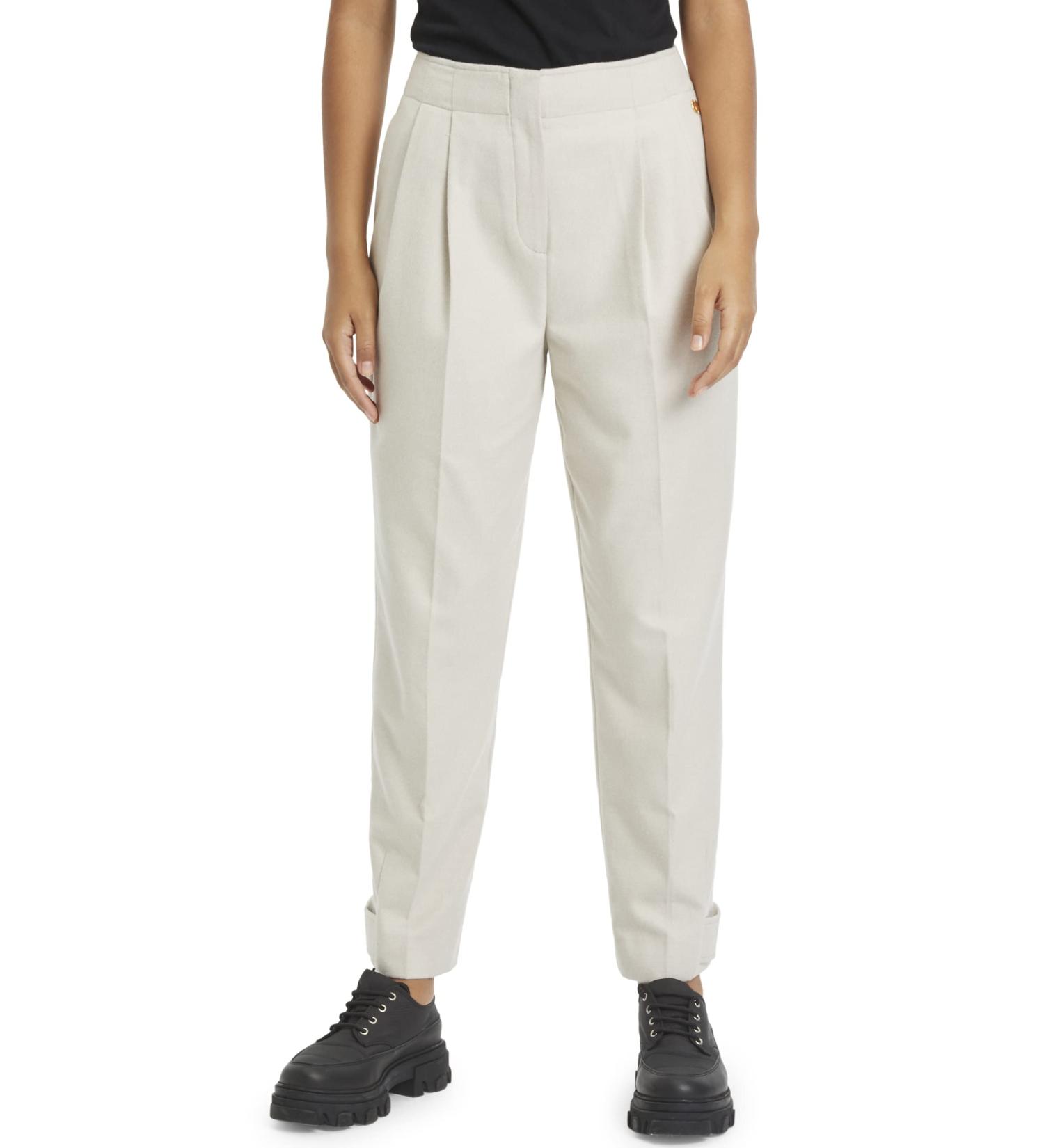 Tamaris Women's Brenk Carrot Pants 36 Tapioca - Buy Online on GoSupps.com