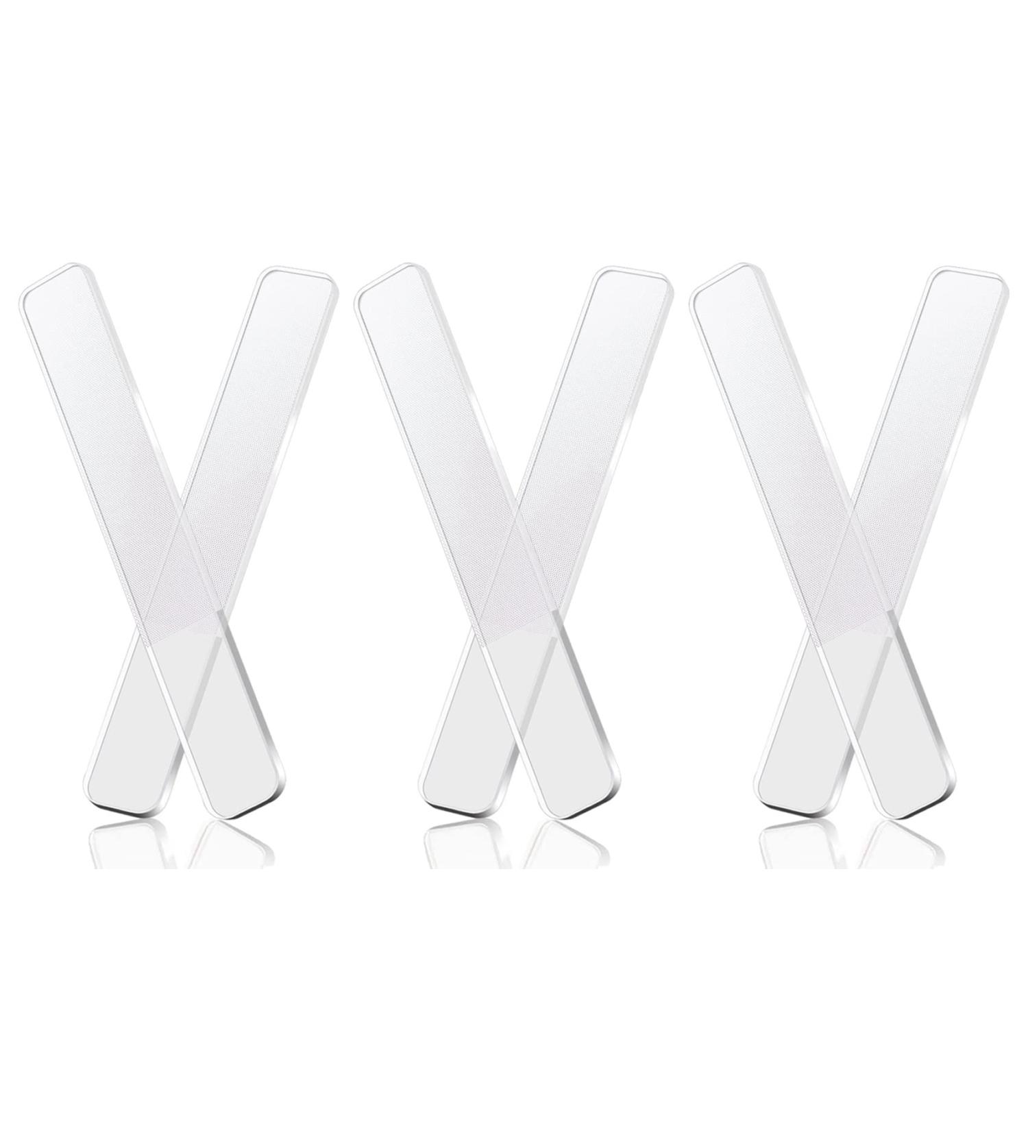 Balawin 3X Glass Nail Shiner - Nano Glass Nail Files Crystal Nail Buffer Shine Polisher for Natural Fingernails Toenails - Buy Online on GoSupps.com