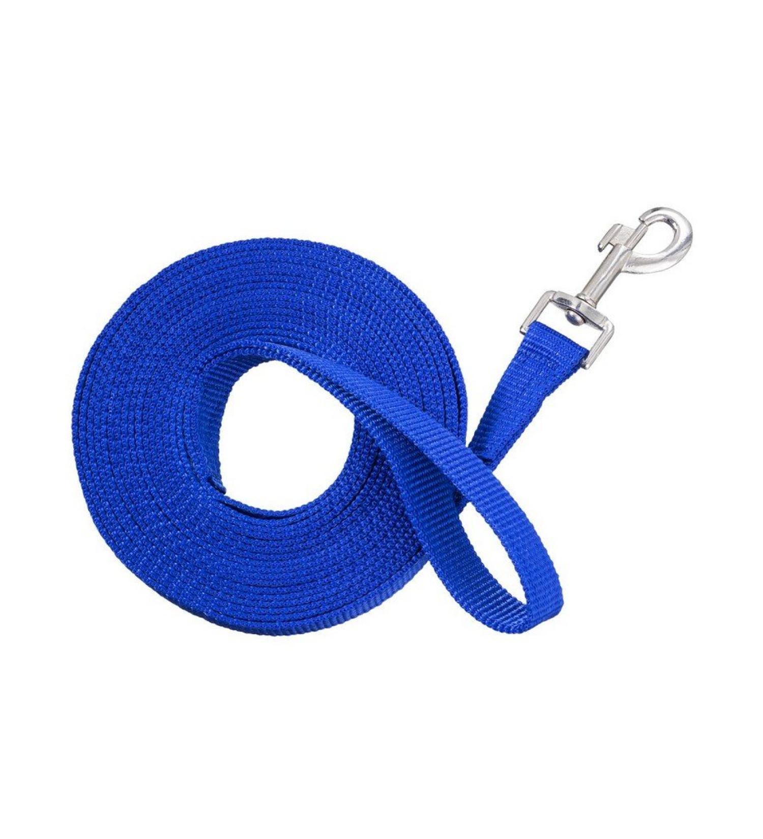 Tough 1 Nylon Web Lunge Line Blue
