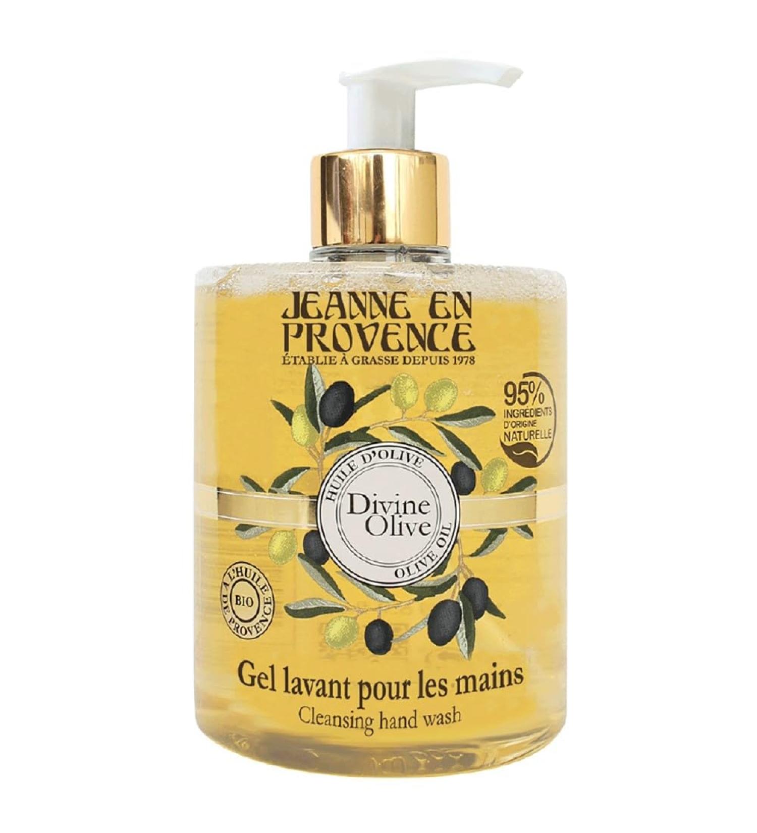 Jeanne En Provence Divine Olive Hand Wash Gel 500 ml - Buy Online on GoSupps.com