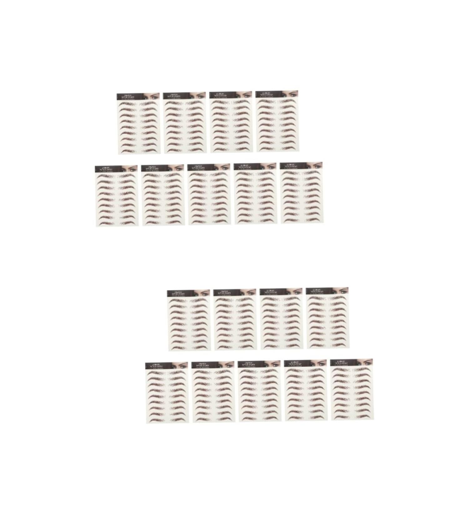 FOMIYES 18 sheets Transfer Women Shaping D Girls Temporary Water Proof Hairlike Stickers Tools Makeup - Buy Online on GoSupps.com
