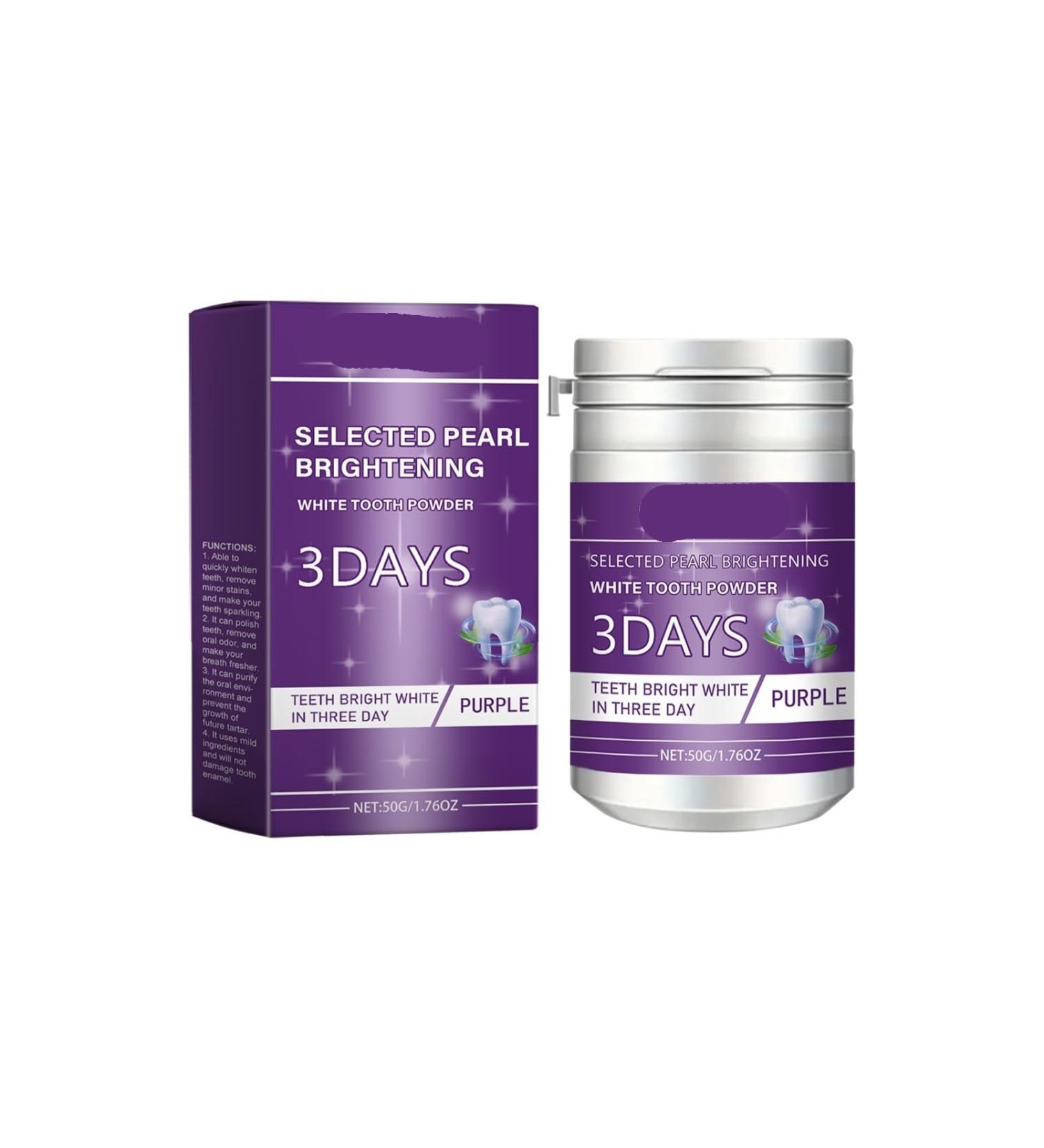 KLYso Natural Teeth Cleaning Powder - Daily Oral Care for A Brighter Smile Stain Remover & Fresh Breath Formula(2PCS) - Buy Online on GoSupps.com