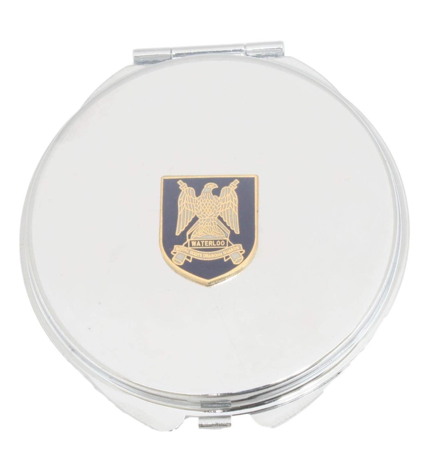 Royal Scots Dragoon Guards Compact Mirror Handbag Gift With Free Engraving ME26 - Buy Online on GoSupps.com