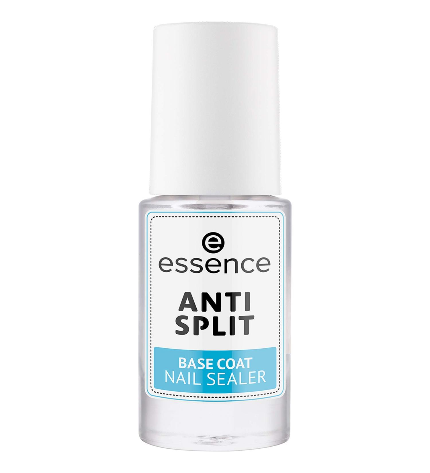essence Anti-Split Base Coat Nail Sealer - Transparent Nail Care for Brittle Nails (8 ml) - Buy Online on GoSupps.com