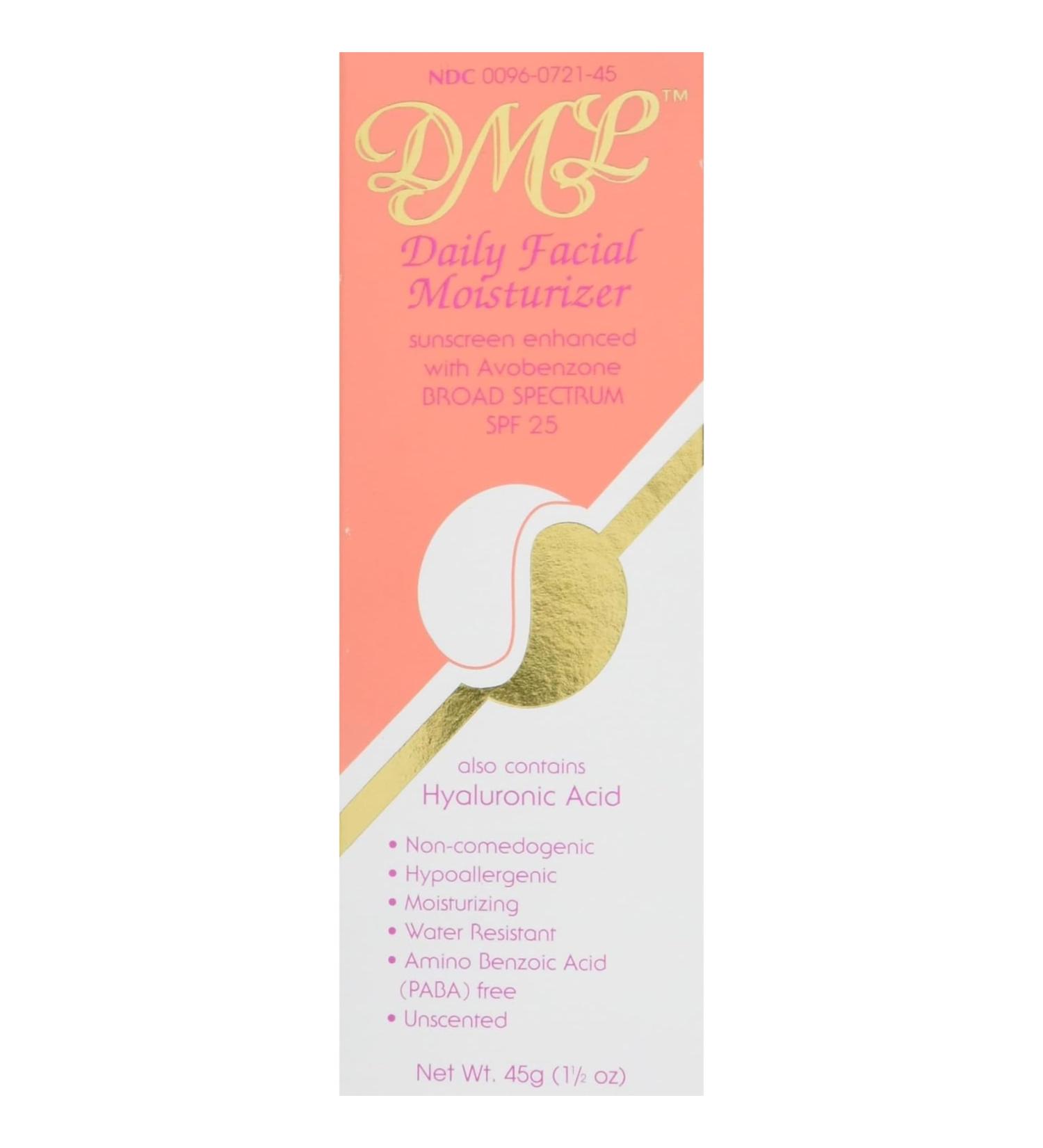 DML Facial Moisturizer SPF 25 1.50 oz (Pack of 4) - Buy Online on GoSupps.com