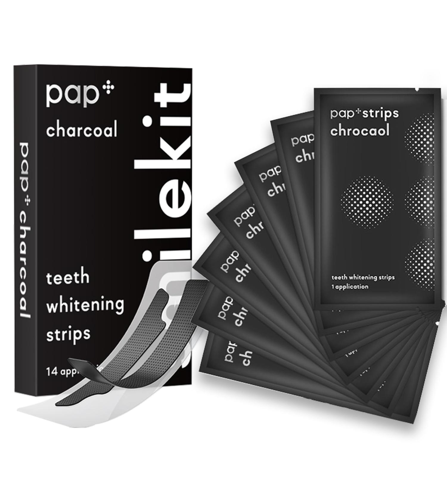 14 Pieces Teeth Whitening Strips - Fast Stain Removal for Bright Smiles | Best Bleaching Stripes for Home Use - Buy Online on GoSupps.com