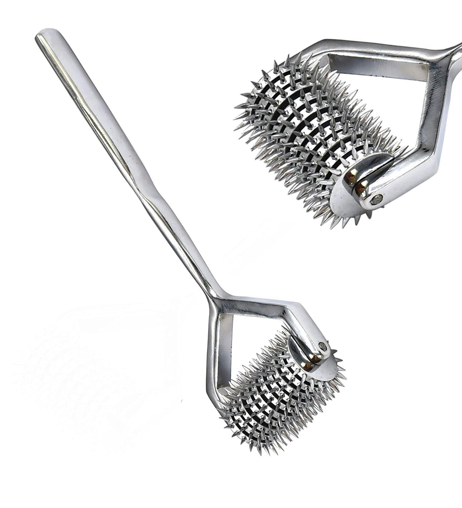G.S SURGICAL Wartenberg Neuro Pinwheel Stainless Steel Diagnostic Instrument Pin Wheel. Skin Sensation Ten (10) Head - Strong Pinwheel Instruments by G.S Online Store Silver