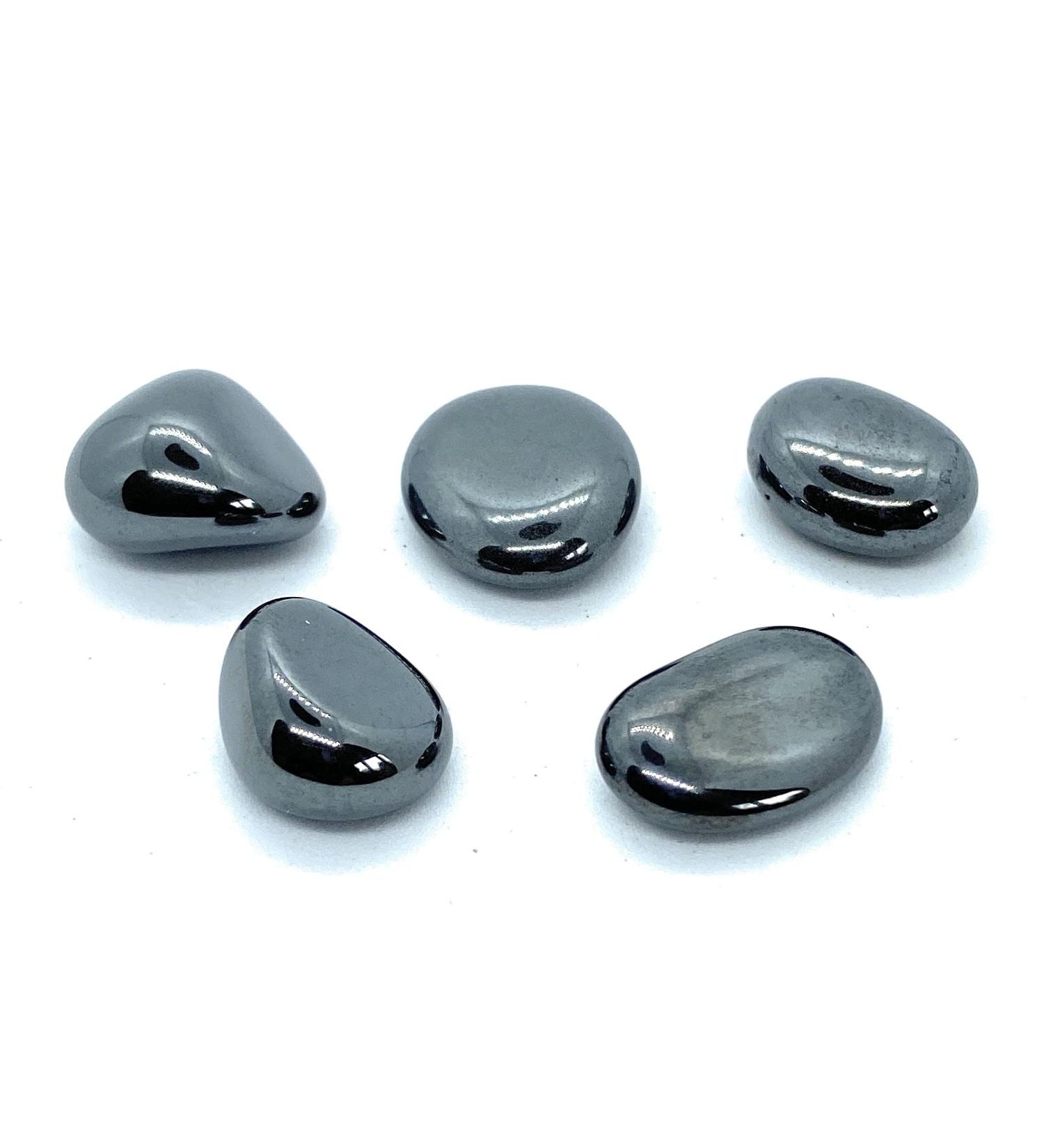 Hematite Small Tumbled Stones - 5 Pc - Buy Online on GoSupps.com