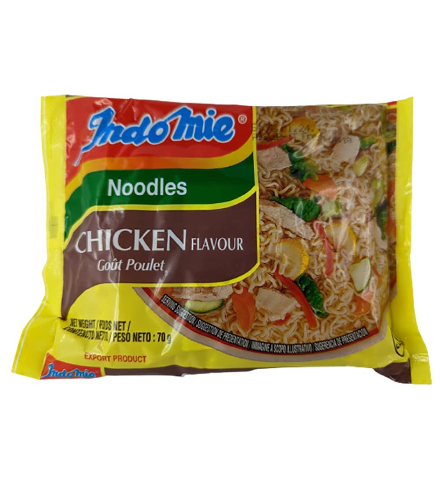 rumarkt Indomie Pack of 40 sachets of instant chicken noodles (40 x 70 g)