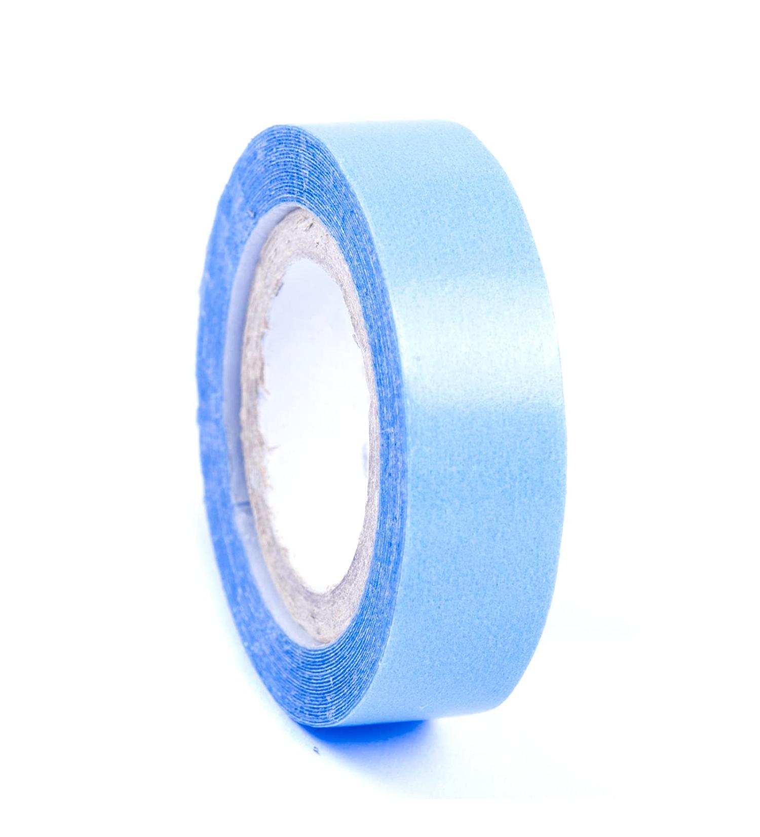 Blue Lace Front Support Tape Roll | Waterproof Wig & Toupee Tape | Clear Double-Sided Super Hold Strips (1/2 Inch 3 Yards - Buy Online on GoSupps.com
