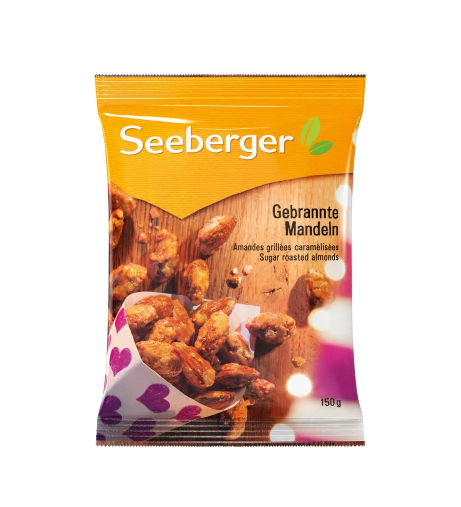Seeberger roasted almonds 5x150g