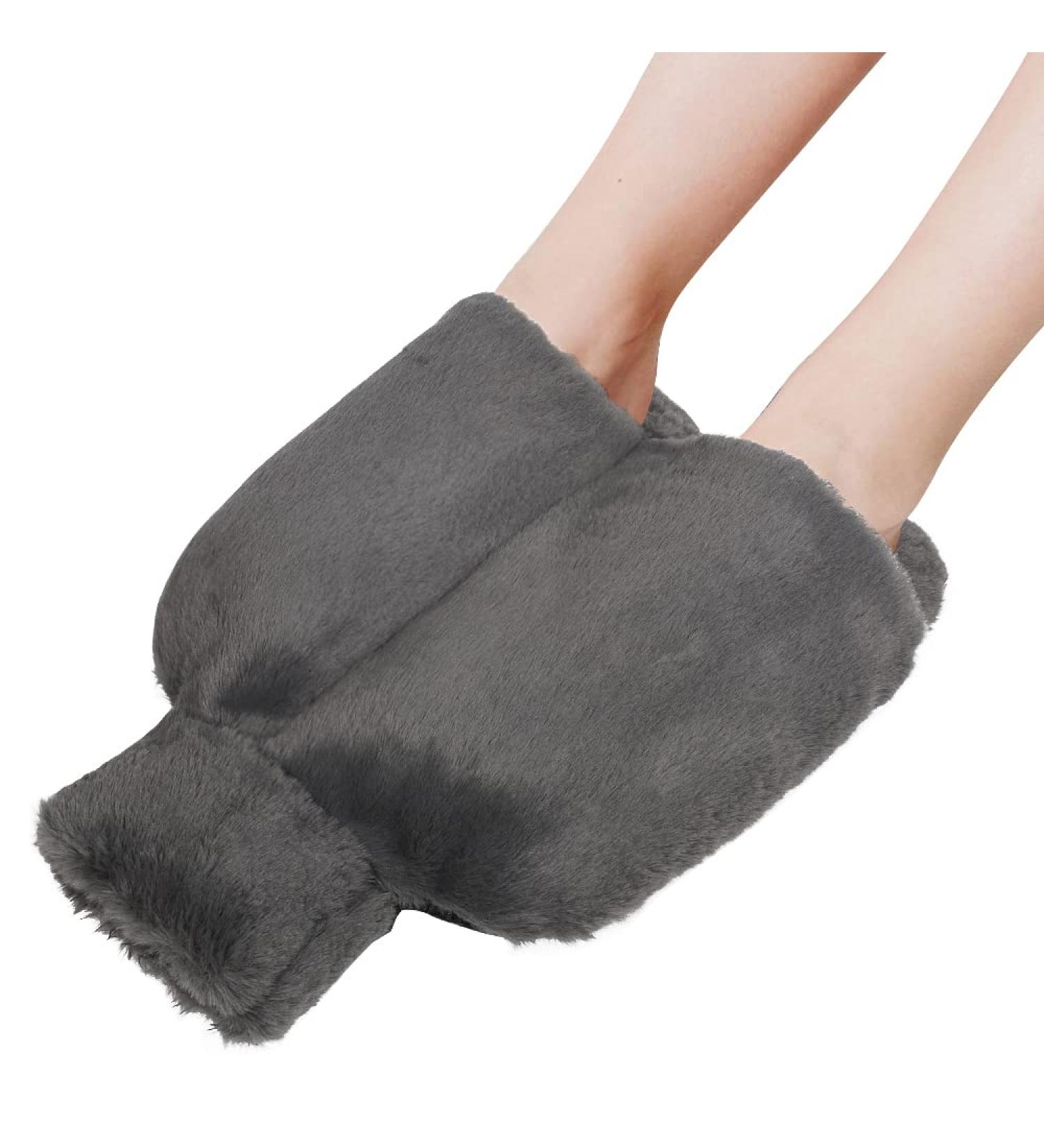 Buy 2L Electric-Free Foot Warmer Pillows | Washable Heated Slippers Pad for Men & Women - 36x30cm - Buy Online on GoSupps.com