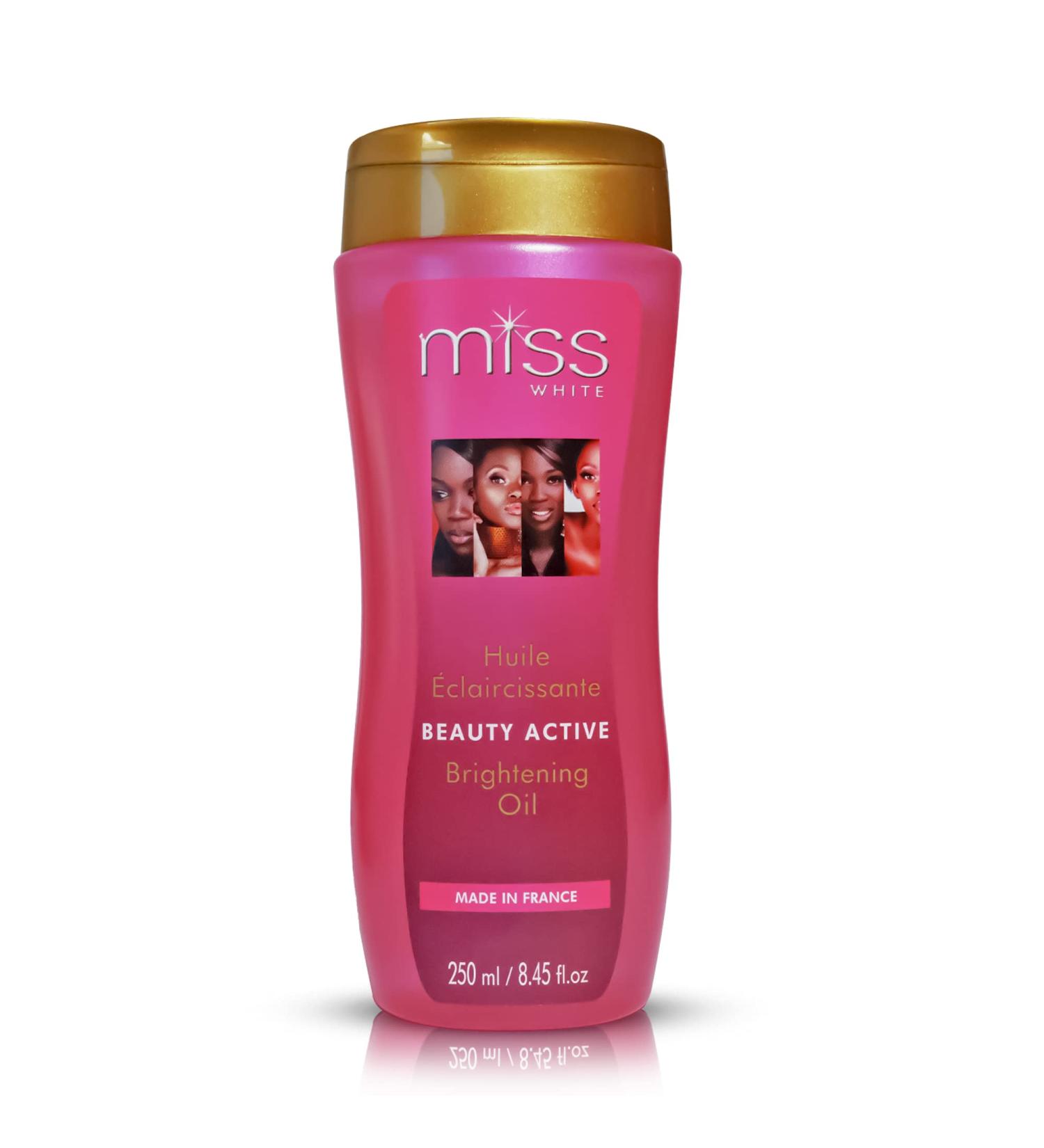 FAIR & WHITE Miss White Brightening Oil 250ml | Skin Brightening with Almond Oil | International Shipping Available - Buy Online on GoSupps.com