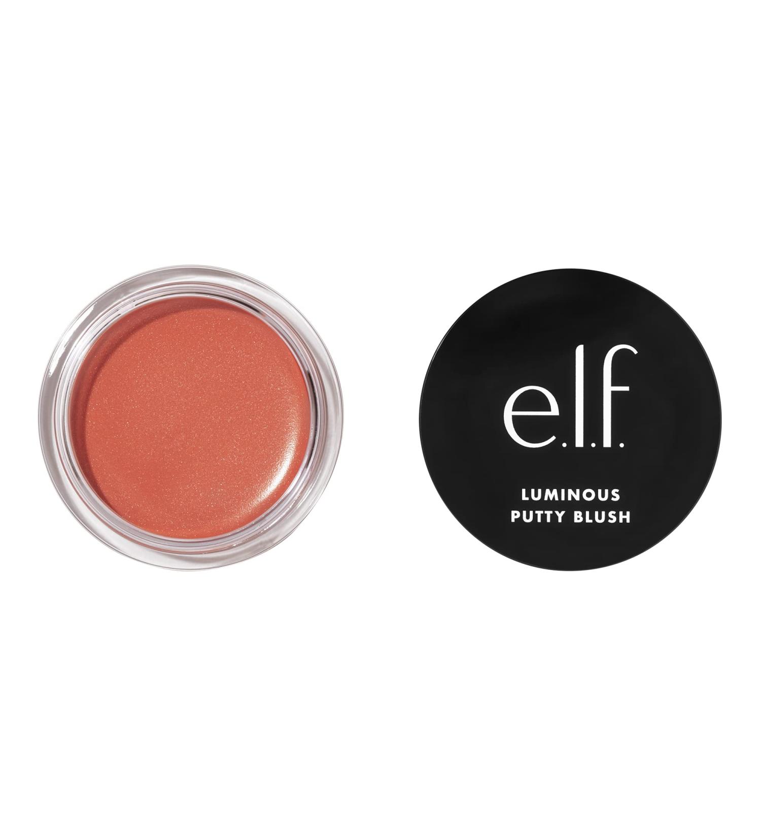e.l.f. Luminous Putty Blush - Isla Del Sol 10g | Shimmer Finish, Lightweight & Buildable Formula | Pack of 1 - Buy Online on GoSupps.com