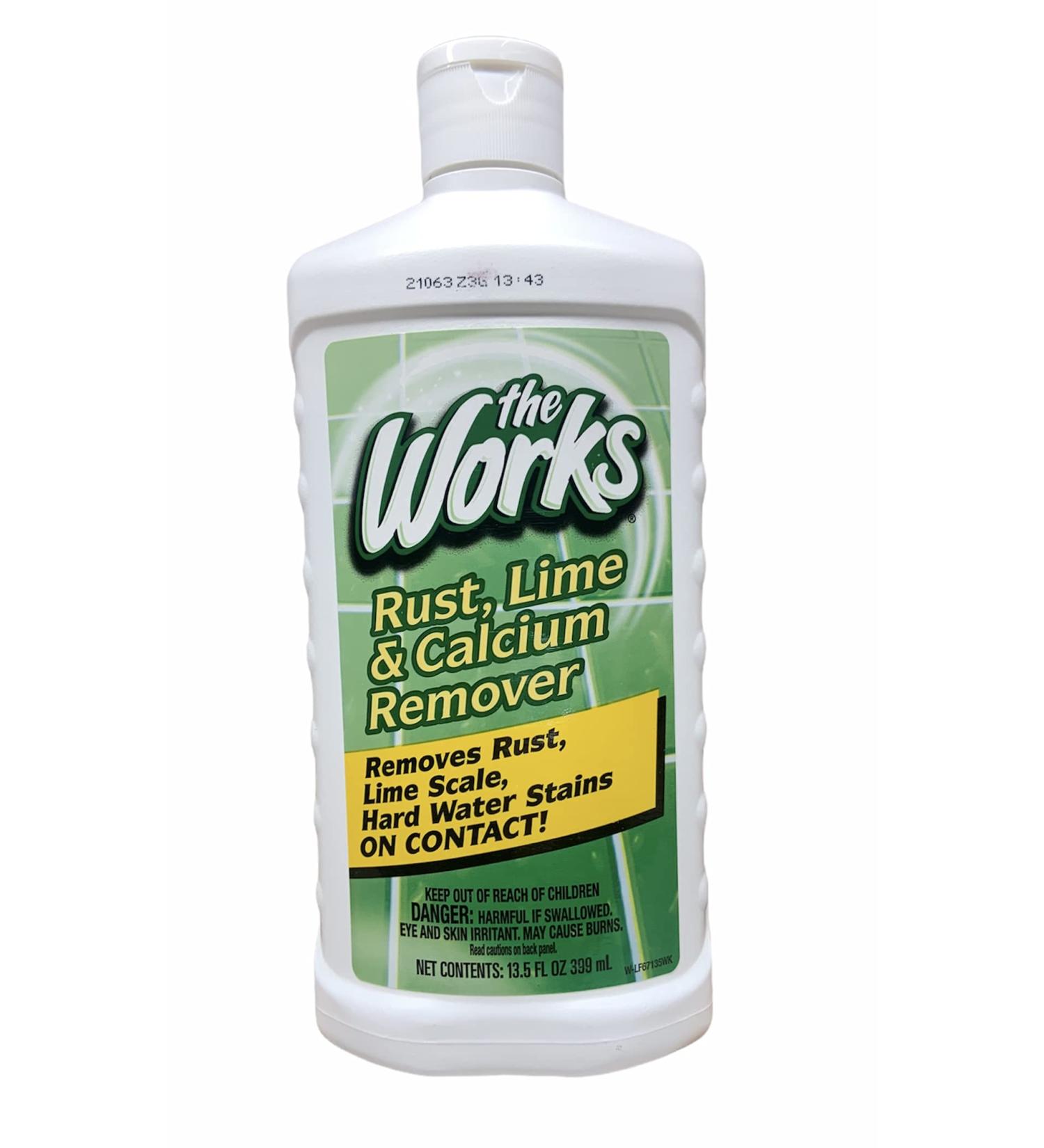 The Works Rust, Lime and Calcium Remover (Packaging May Vary) Green