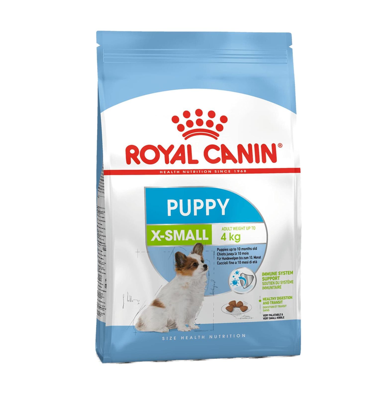 Royal Canin X-Small Puppy Dry Food 1.5kg - Buy Online on GoSupps.com