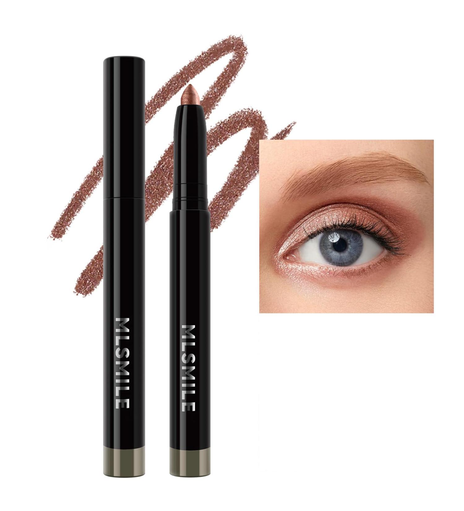  EONFAVE Pearlescent Eyeshadow Pen Waterproof Rich Color Long Lasting Eyeshadow Shimmer Shade Soft Texture Easy Blending Eyeshadow Pen for Daily Makeup Party (#03) - Buy Online on GoSupps.com