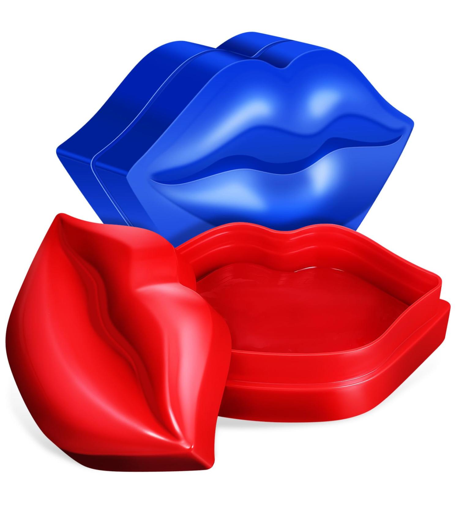 FRCOLOR Masque Hydratant Exfoliant Pour L vres Lot 2 Bo tes Rouge Et Bleu Coussinets Gel Nourrissants Soin L vres S ches Et Gerc es Usage Maison Et Voyage Produits Cosm tiques Essentiels - Buy Online on GoSupps.com
