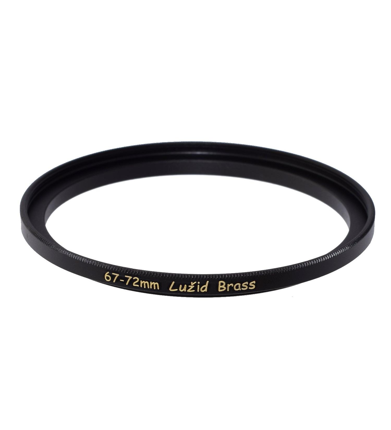 LUID X2 Brass 67mm to 72mm Step Up Filter Ring Adapter 67 72 Luzid