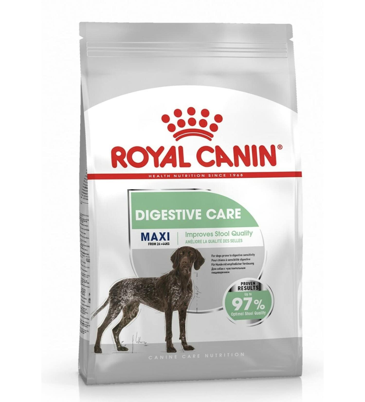Royal Canin - Maxi Digestive Care Croquettes - 12 Kg Bag - Buy Online on GoSupps.com