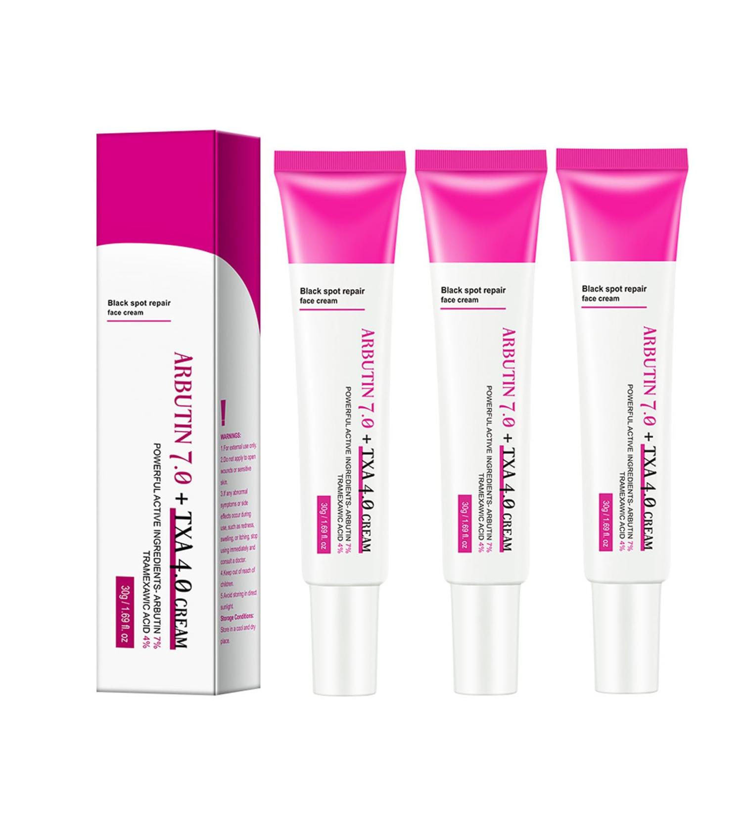  Generisch Arbutin 7% + Tranexamic Acid 4% Cream 70 000 ppm Arbutin 40 000 ppm TXA Niacinamide improves your genetic structure - Buy Online on GoSupps.com