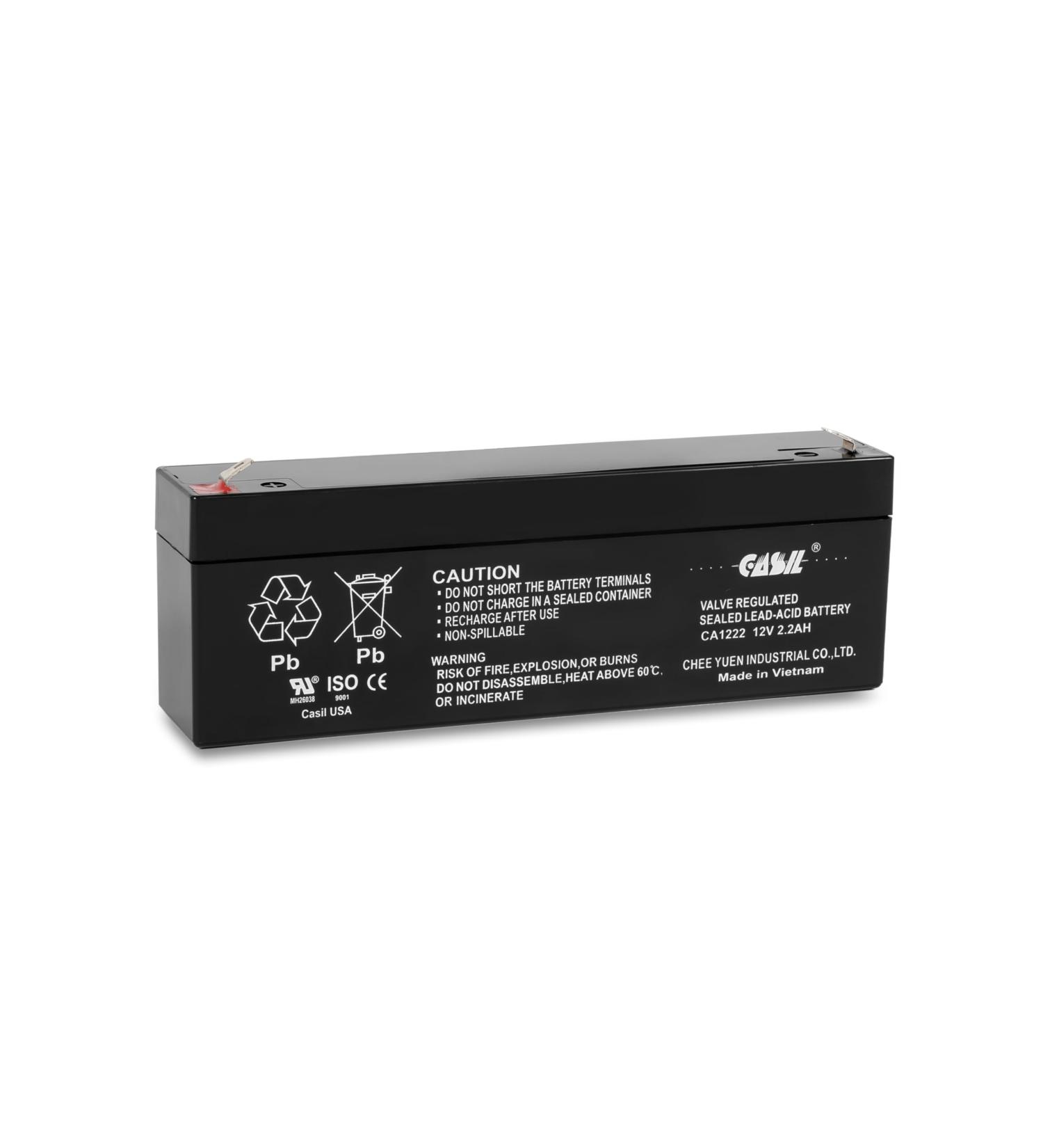 Casil CA1223 12V 2.3AH Battery - Compatible with DR Trimmer & DSC Alexor | Rechargeable AGM SLA Battery Replacement - Buy Online on GoSupps.com
