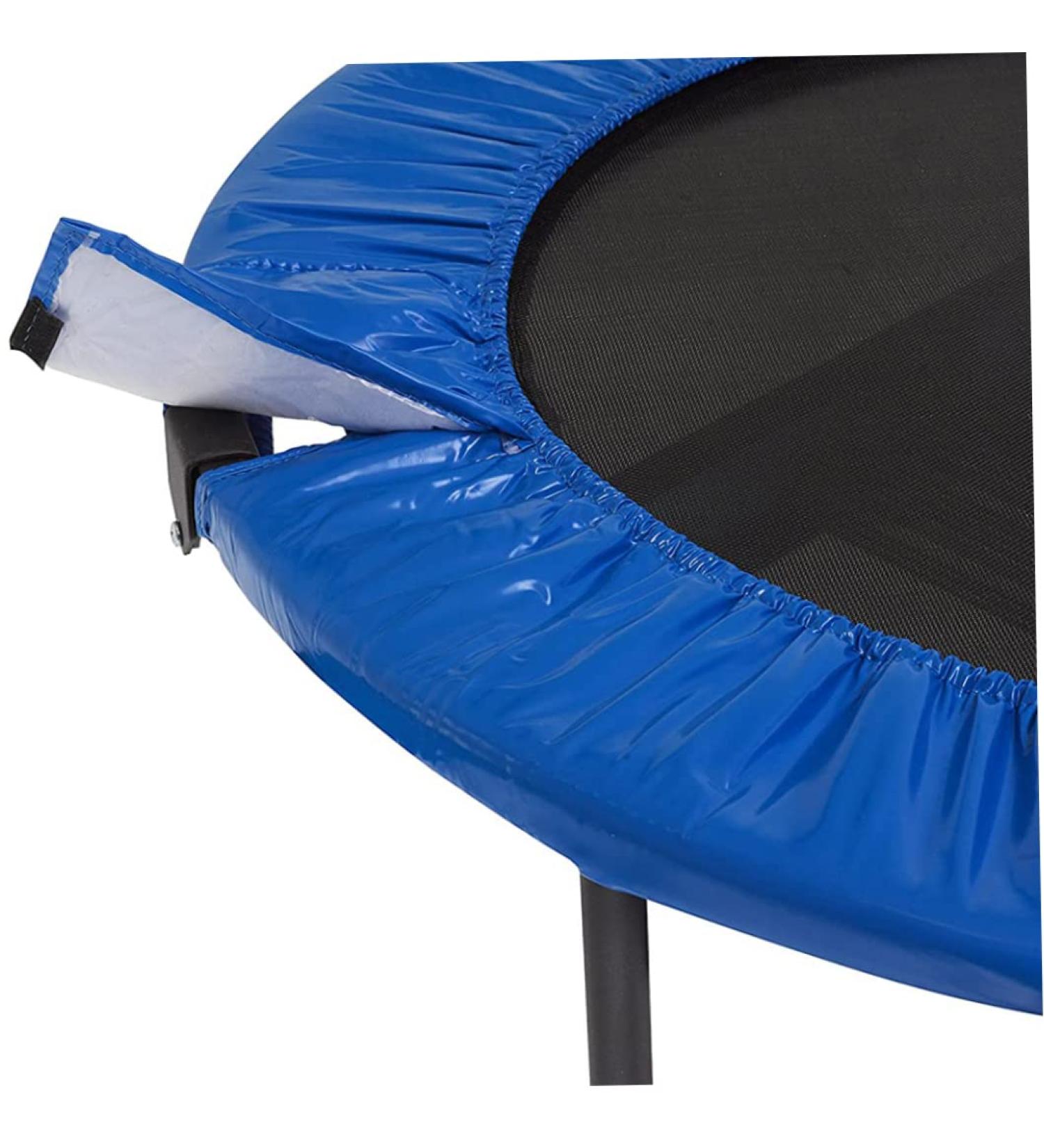 Eaarliyam 54 Inch Round Trampoline Spring Cover Pad - Blue Mini Fitness Skirt Replacement - Buy Online on GoSupps.com
