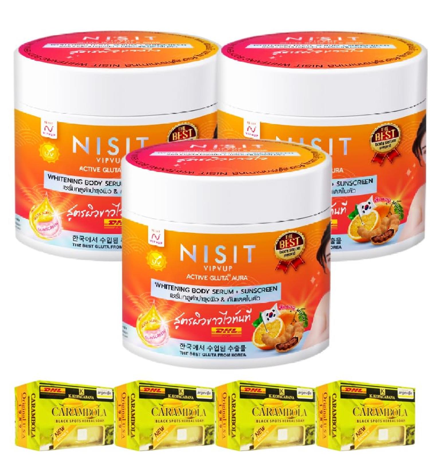 Buy Nisit VipVup Gluta W Body Serum 13.52 Fl.Oz - Moisturizing Berry Fruits | Beautygoodshop - Free Beauty Gifts Worldwide Shipping - Buy Online on GoSupps.com