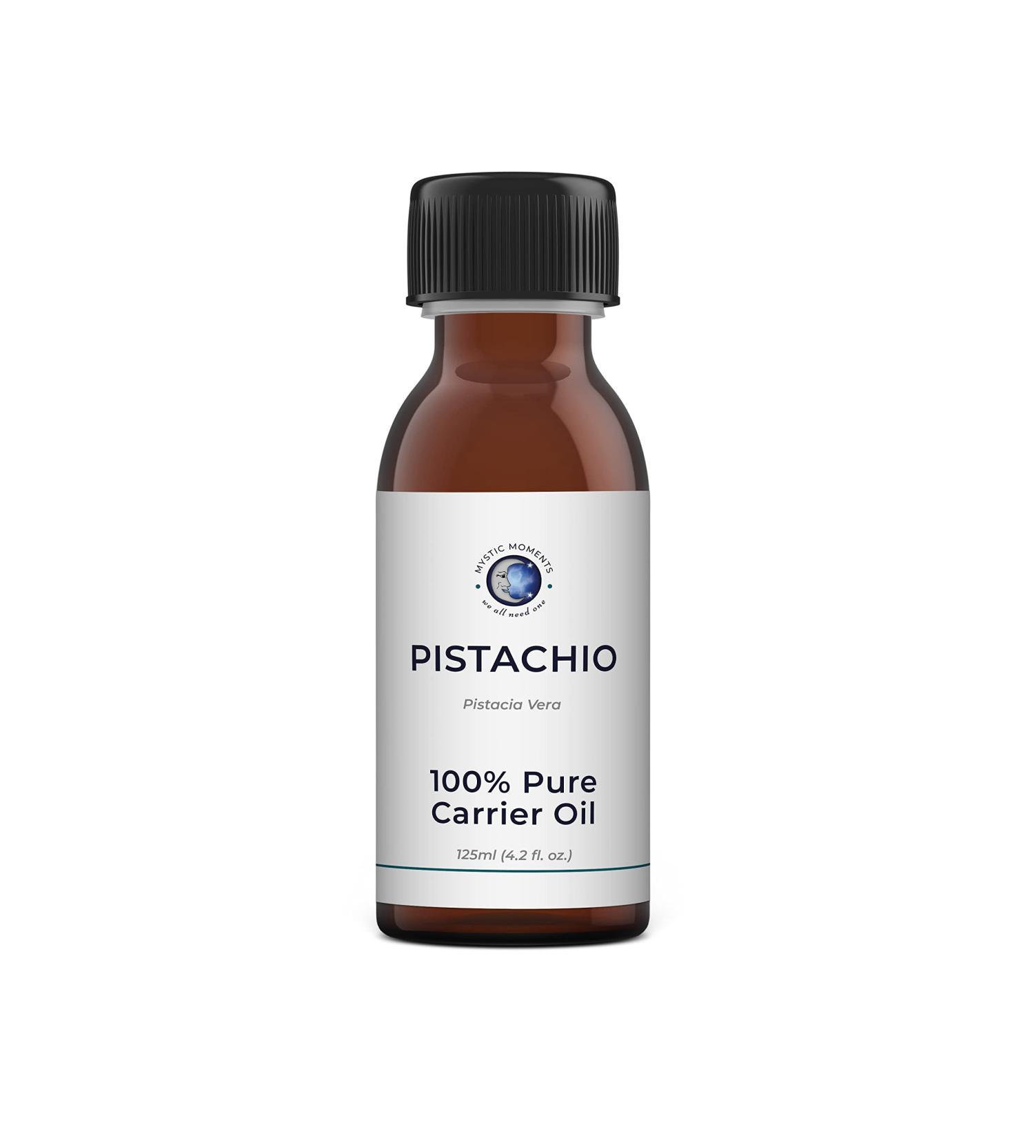 Pistachio Carrier Oil 250ml | Pure & Natural | Vegan GMO Free for Hair Face Nails & Aromatherapy - Mystic Moments - Buy Online on GoSupps.com