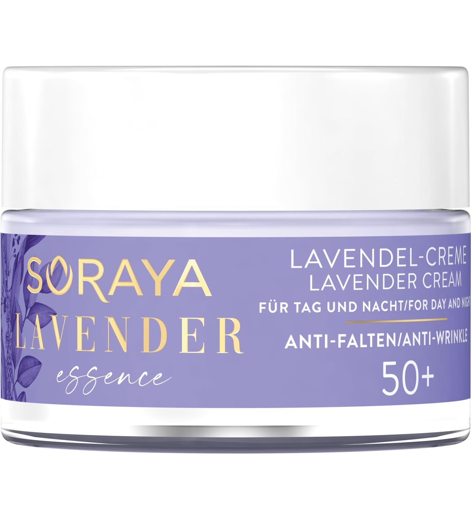 Bielenda SORAYA LAVENDER ESSENCE Anti-Wrinkle Day and Night Cream Lavender 50+ 50 ml - Buy Online on GoSupps.com