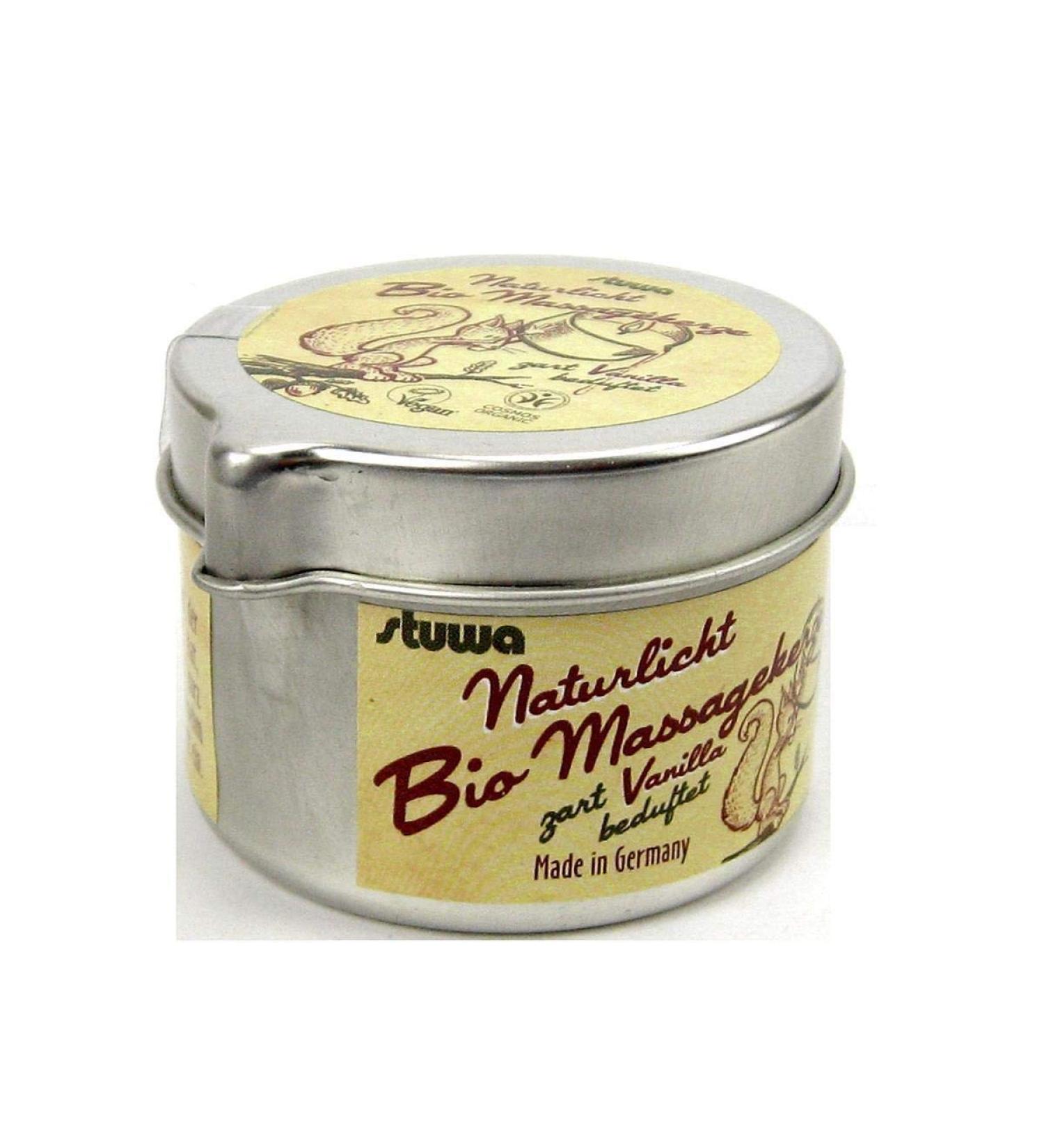 Stuwa - Bio massage candle Vanilla 50ml