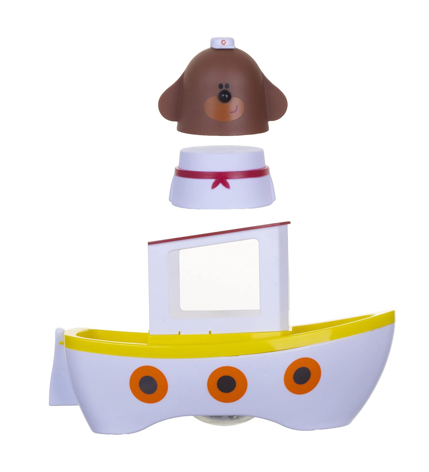 Hey Duggee Lightshow River Boat: Bath Toy for Kids, Projects Lights Underwater, Floats, Squirrel Club CBeebies, Age 3 - Buy Online on GoSupps.com