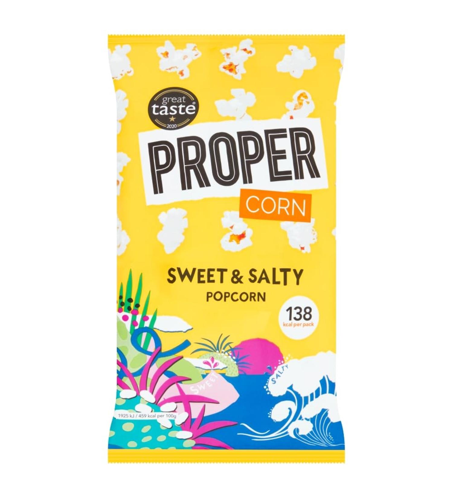 Propercorn Sweet & Salty Popcorn 30g - Buy Online on GoSupps.com