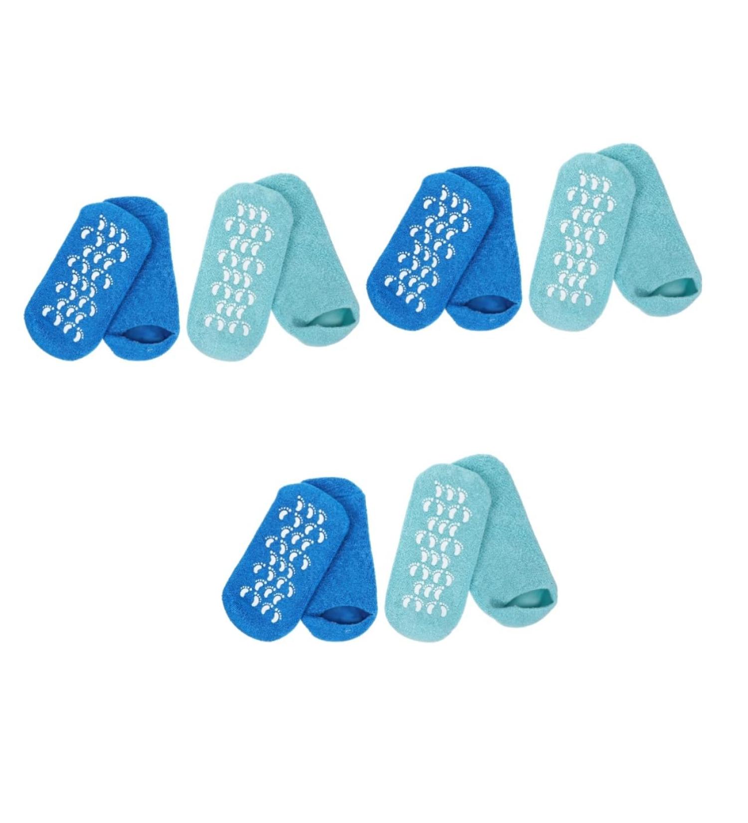 minkissy 6 Pairs Gel Socks Cotton Yarn Miss Foot Care Products - Buy Online on GoSupps.com