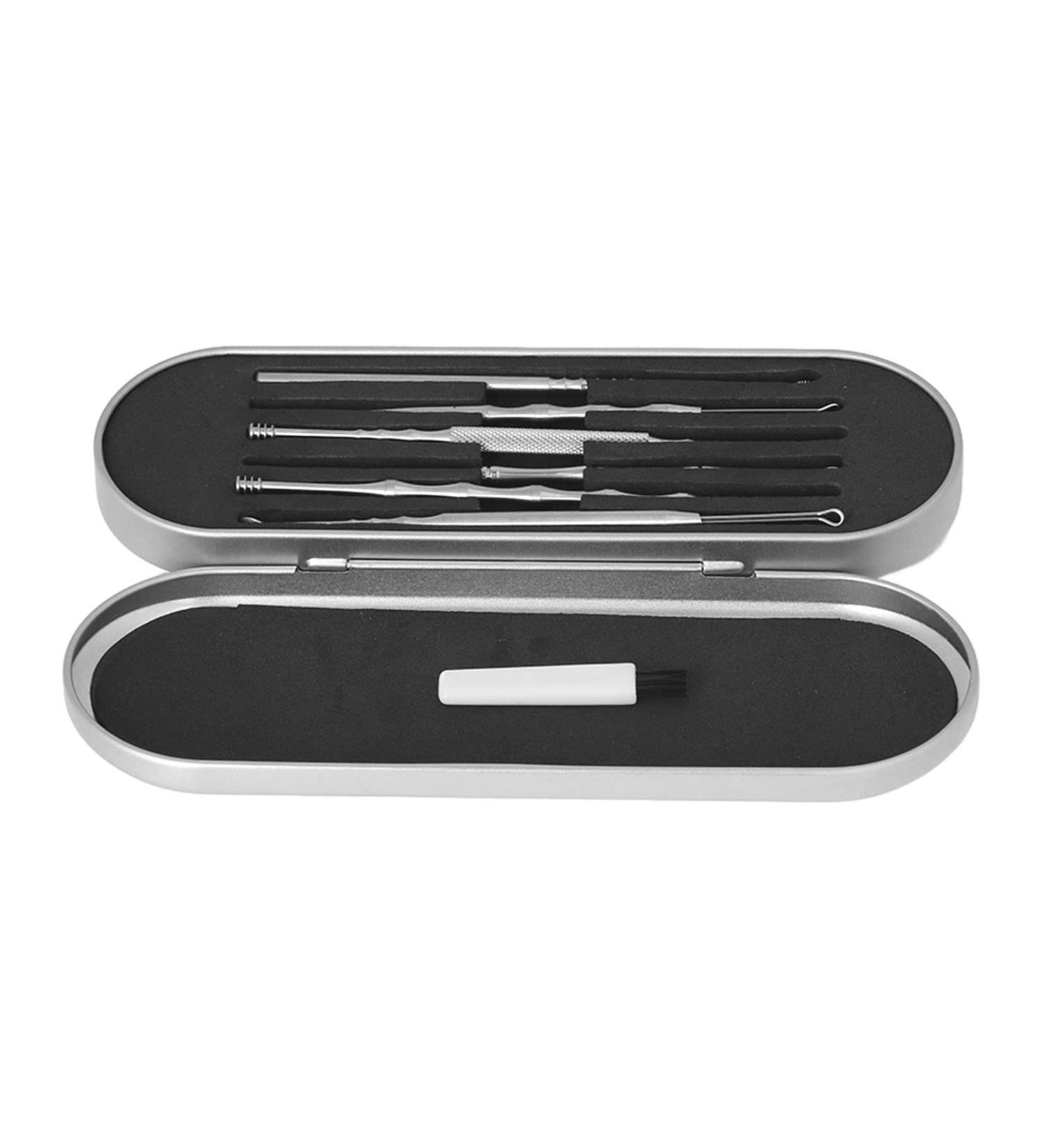 Pavv Earwax Remover Kit - Stainless Steel, Comfortable Handle - Home Use - Buy Online on GoSupps.com