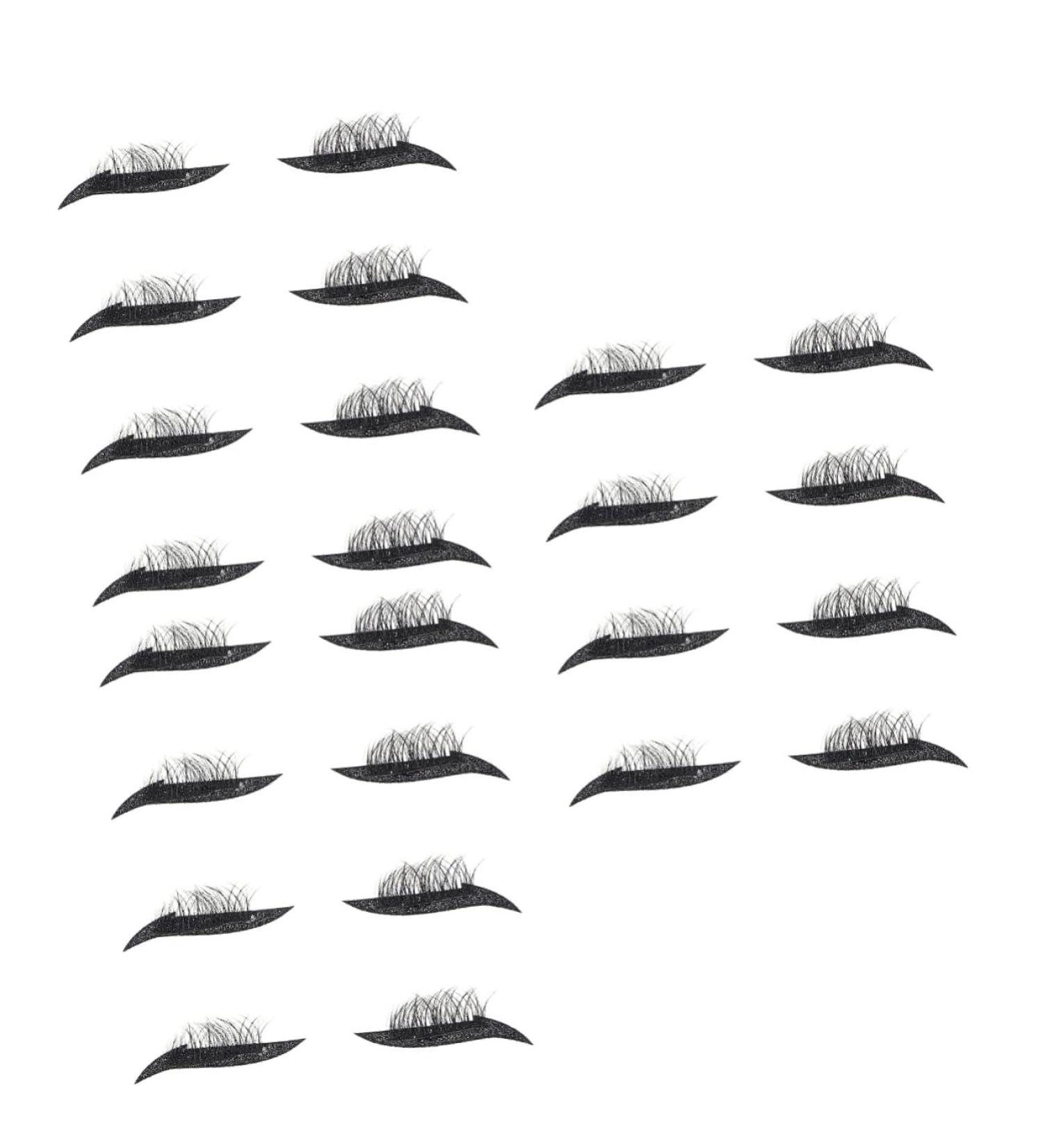 FOMIYES 12 pairs Tools Line Sticker Decal Makeup Stickers Tape Waterproof Eyelash Glitter Adhesive Eyeliner 1 count (Pack of 1) Blackx3pcs - Buy Online on GoSupps.com