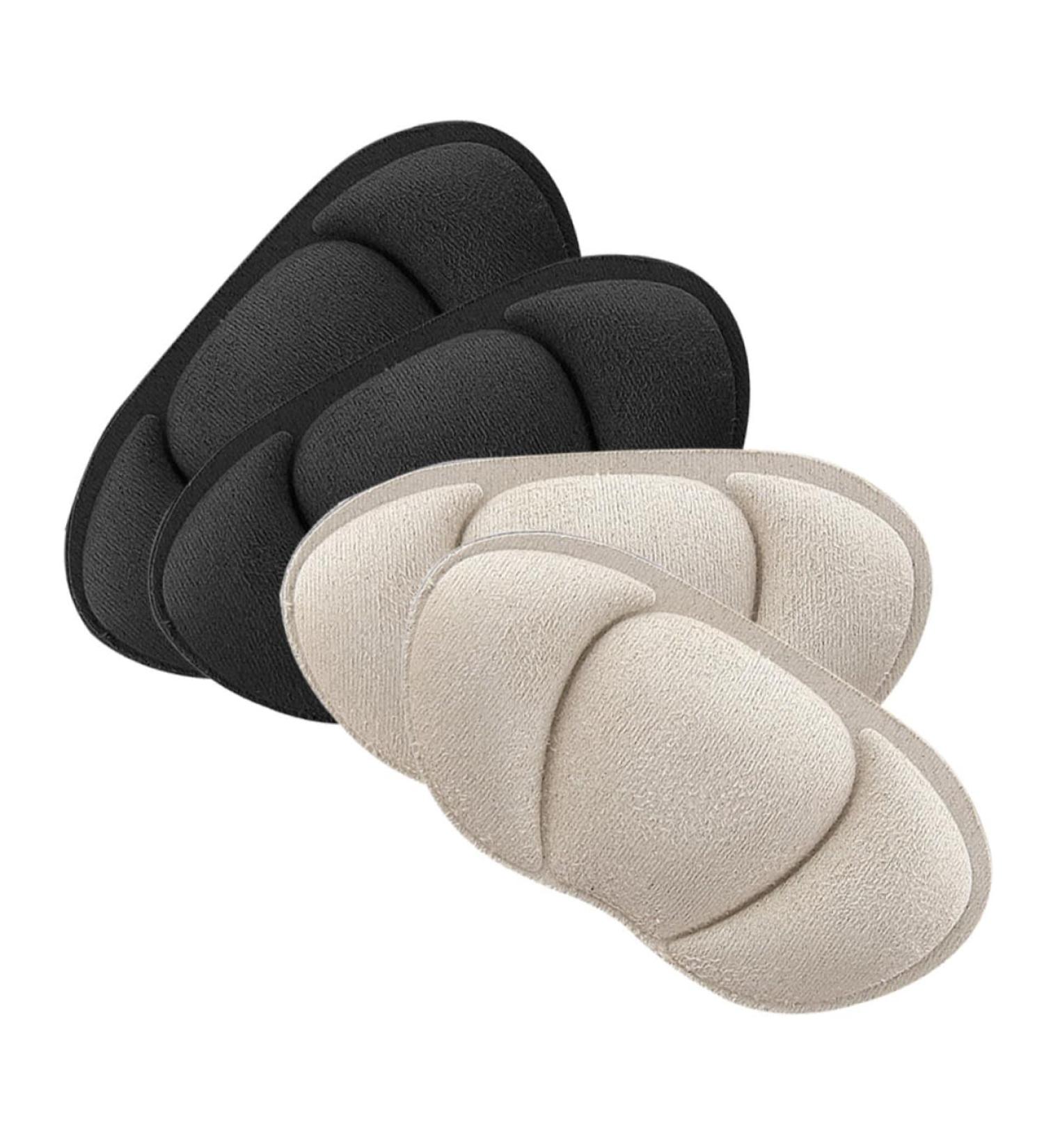 Buy Wear-Resistant Heel Pads | 2 Pairs Convenient Heel Liners & Cushions for Big Shoes - Replaceable Heel Stickers for Women - Buy Online on GoSupps.com