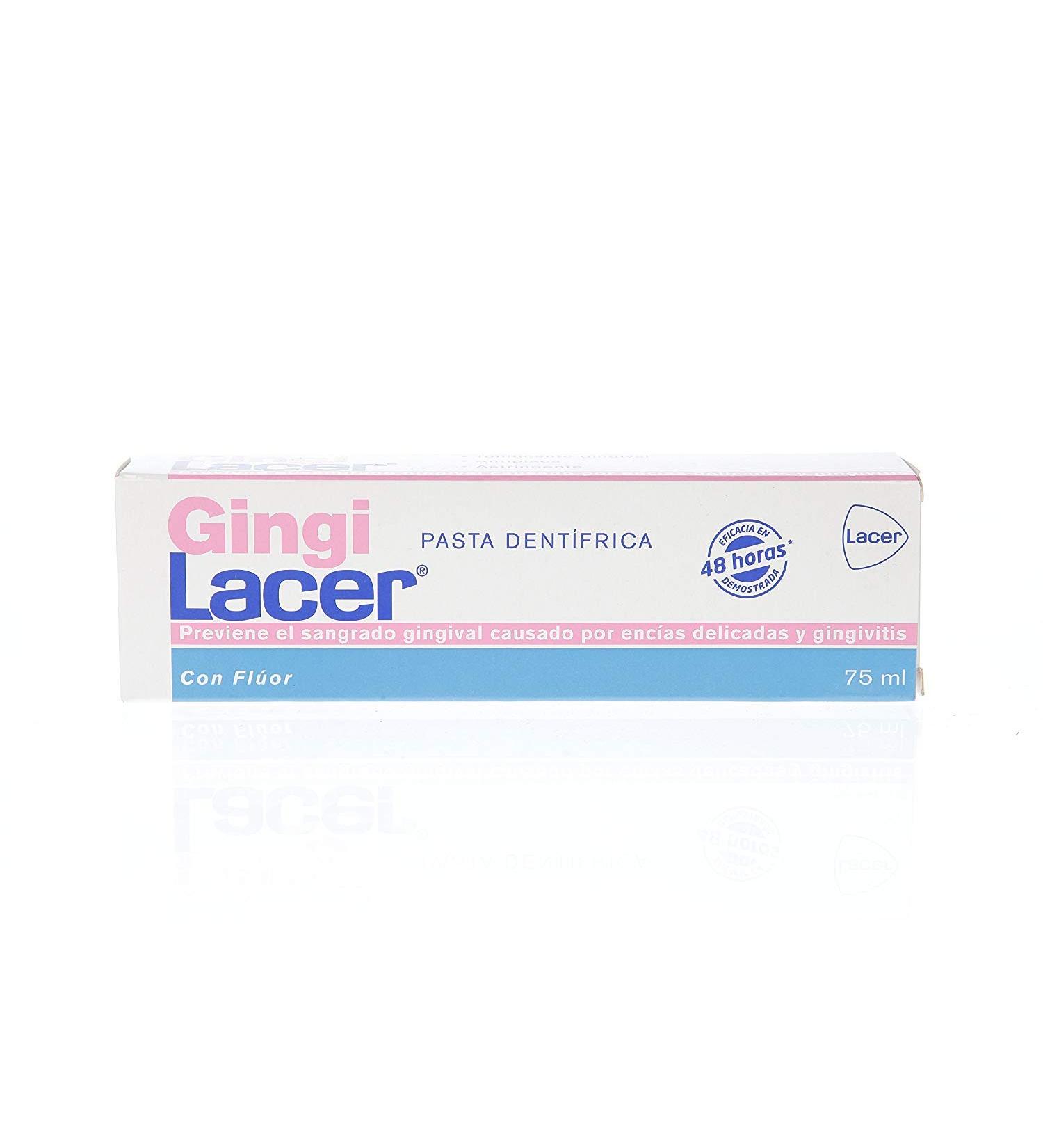 LACER GINGILACER Dental paste with fluoride without gel 75 ml - SANGRÉ GINGIVAL