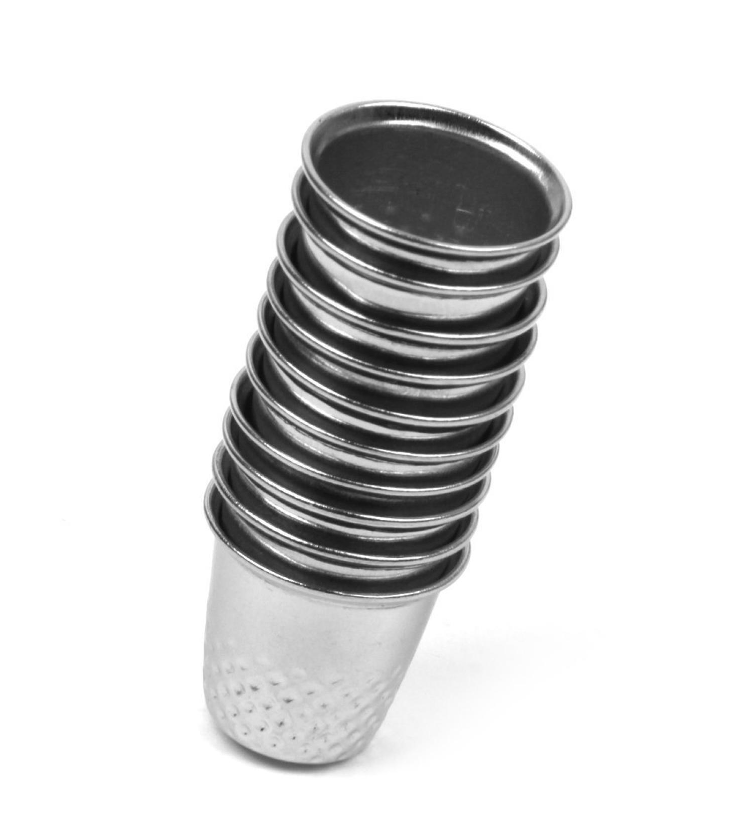 10pcs Vintage Sewing Thimbles - 12x13mm for DIY Crafts | CJESLNA - Buy Online on GoSupps.com