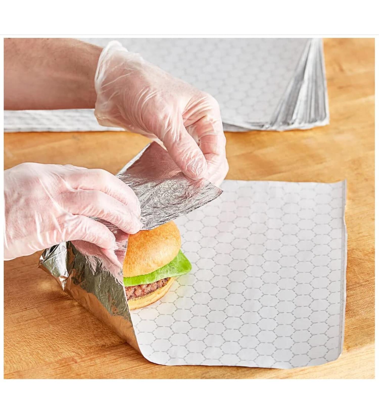 Oasis Supply Pre-Cut Insulated Foil Sandwich Wrap Sheets - 9 x 12 - 250 Count - Buy Online on GoSupps.com
