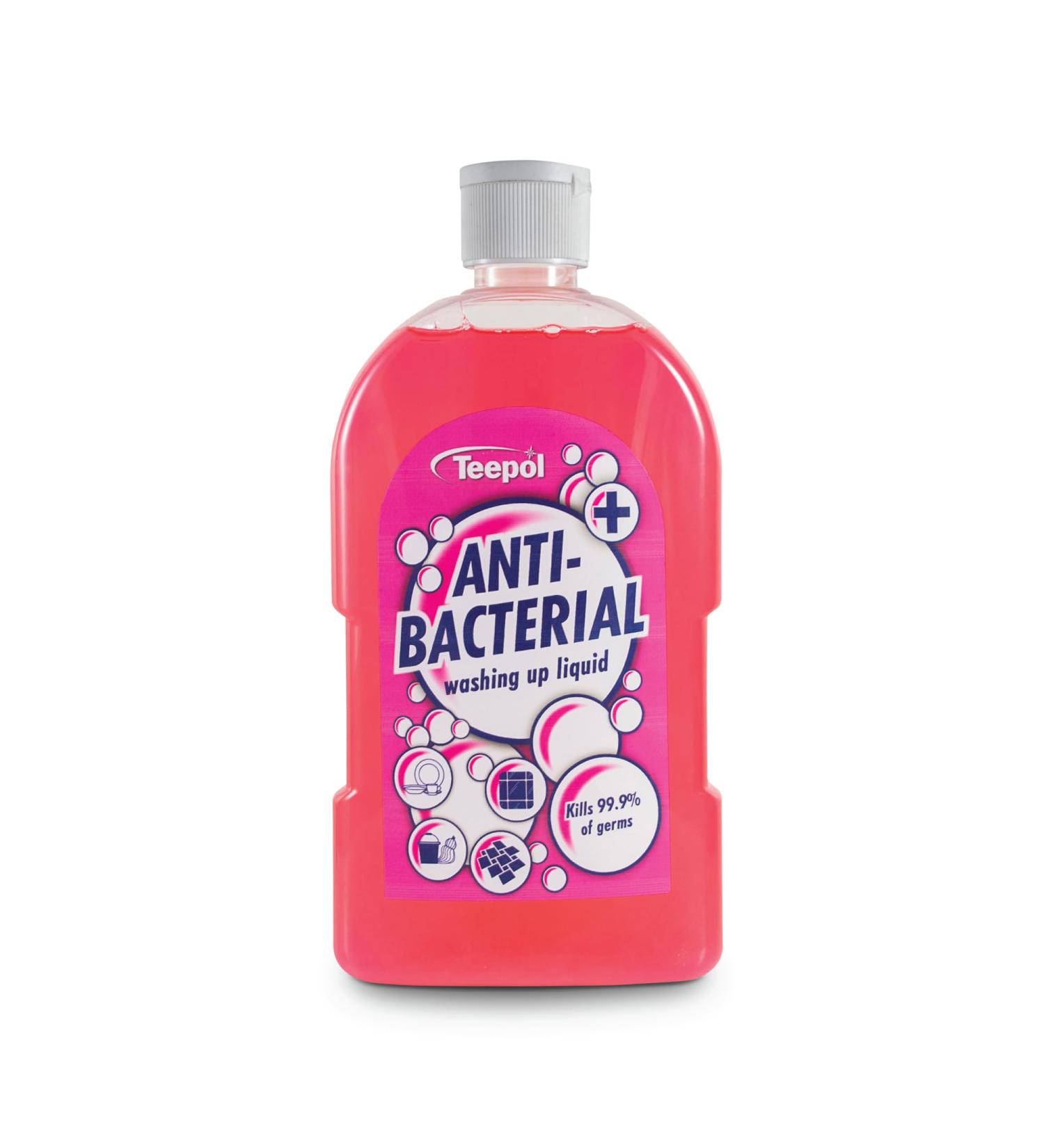 Teepol Fruity Anti-Bacterial Washing Up Liquid | Effective Kitchen Cleaner - Buy Online on GoSupps.com