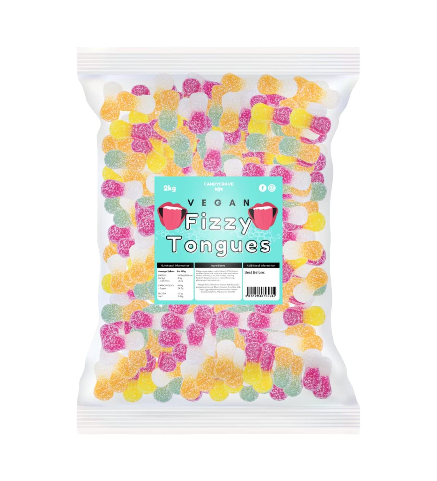 Candycrave Fizzy Tongues 2kg