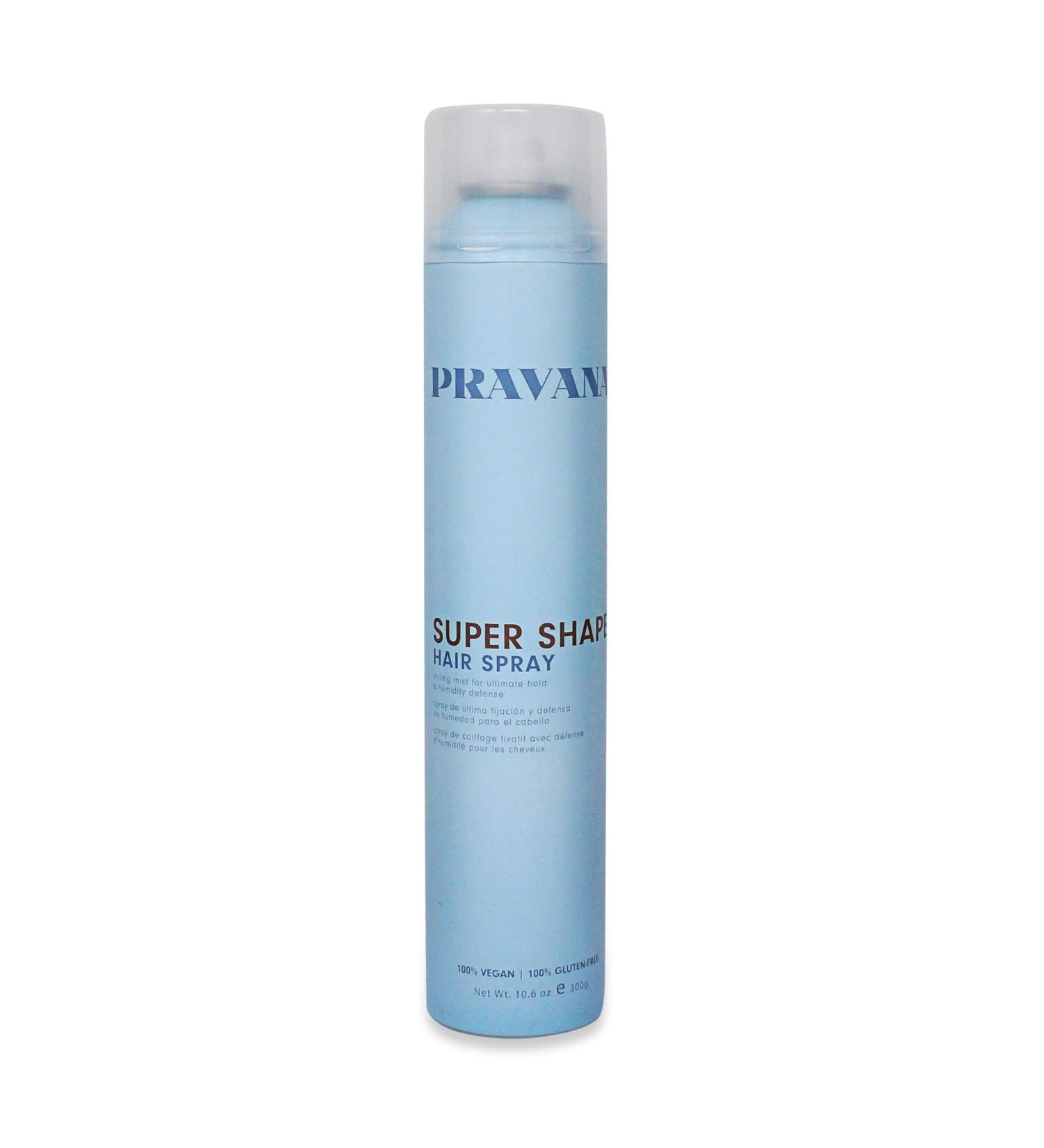 Pravana Super Shape Hair Spray 10.6 oz. - Long Lasting Hold and Shine - Buy Online on GoSupps.com