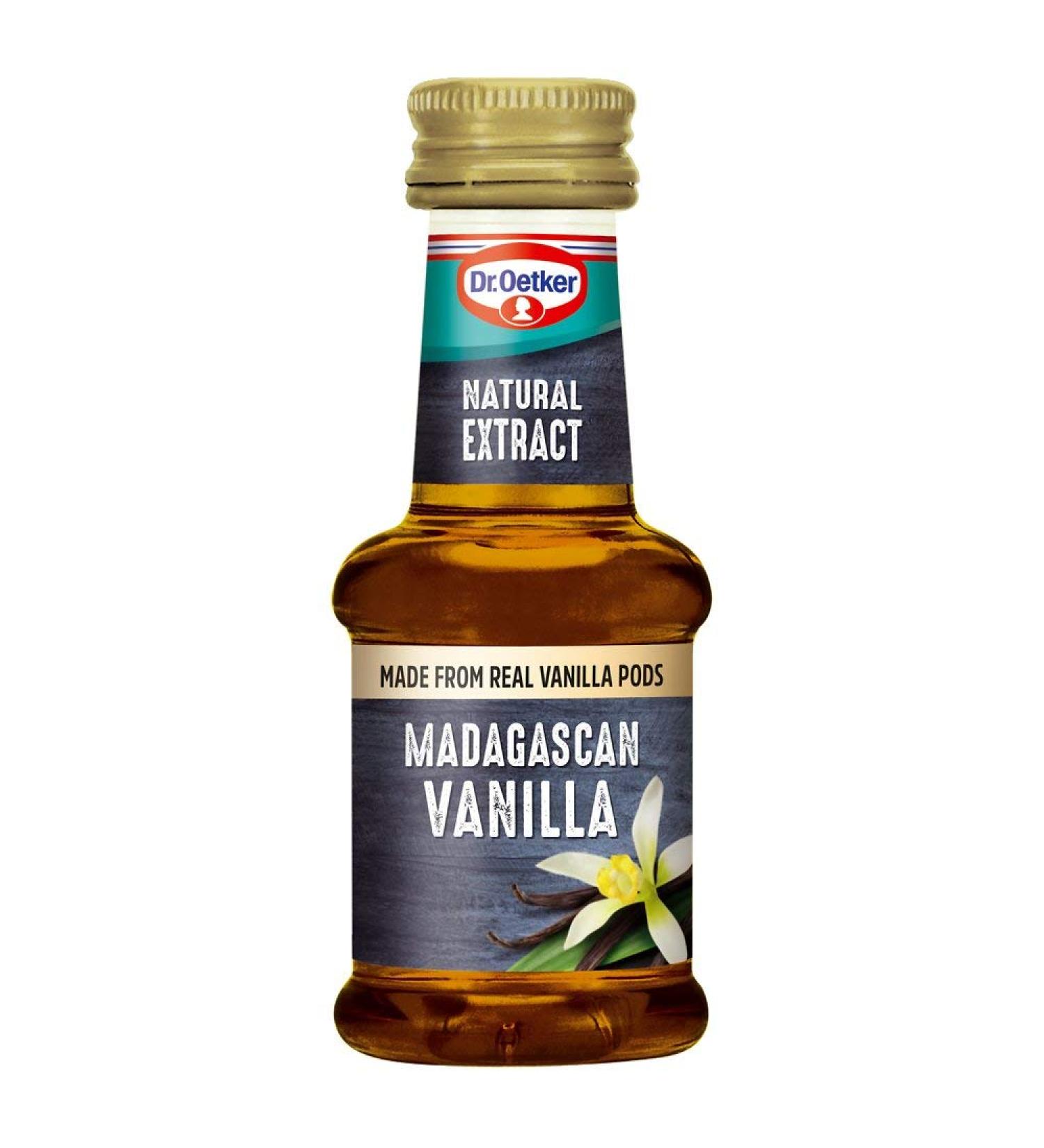 Buy Dr. Oetker Madagascan Vanilla Extract 35ml - Premium Natural Flavoring for Baking | International Shipping Available - Buy Online on GoSupps.com